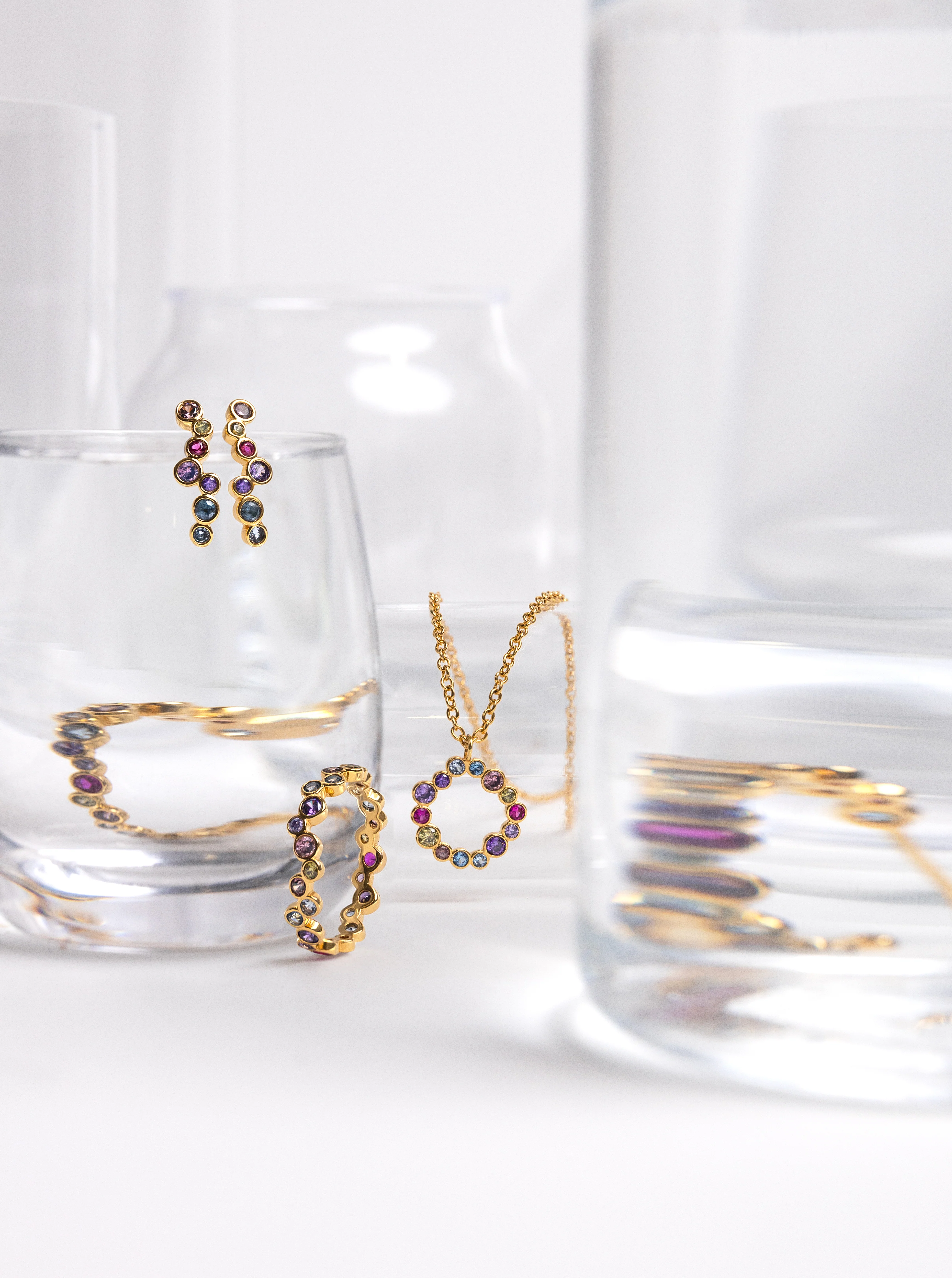 Anillo Bubbles Baño Oro - Image 6
