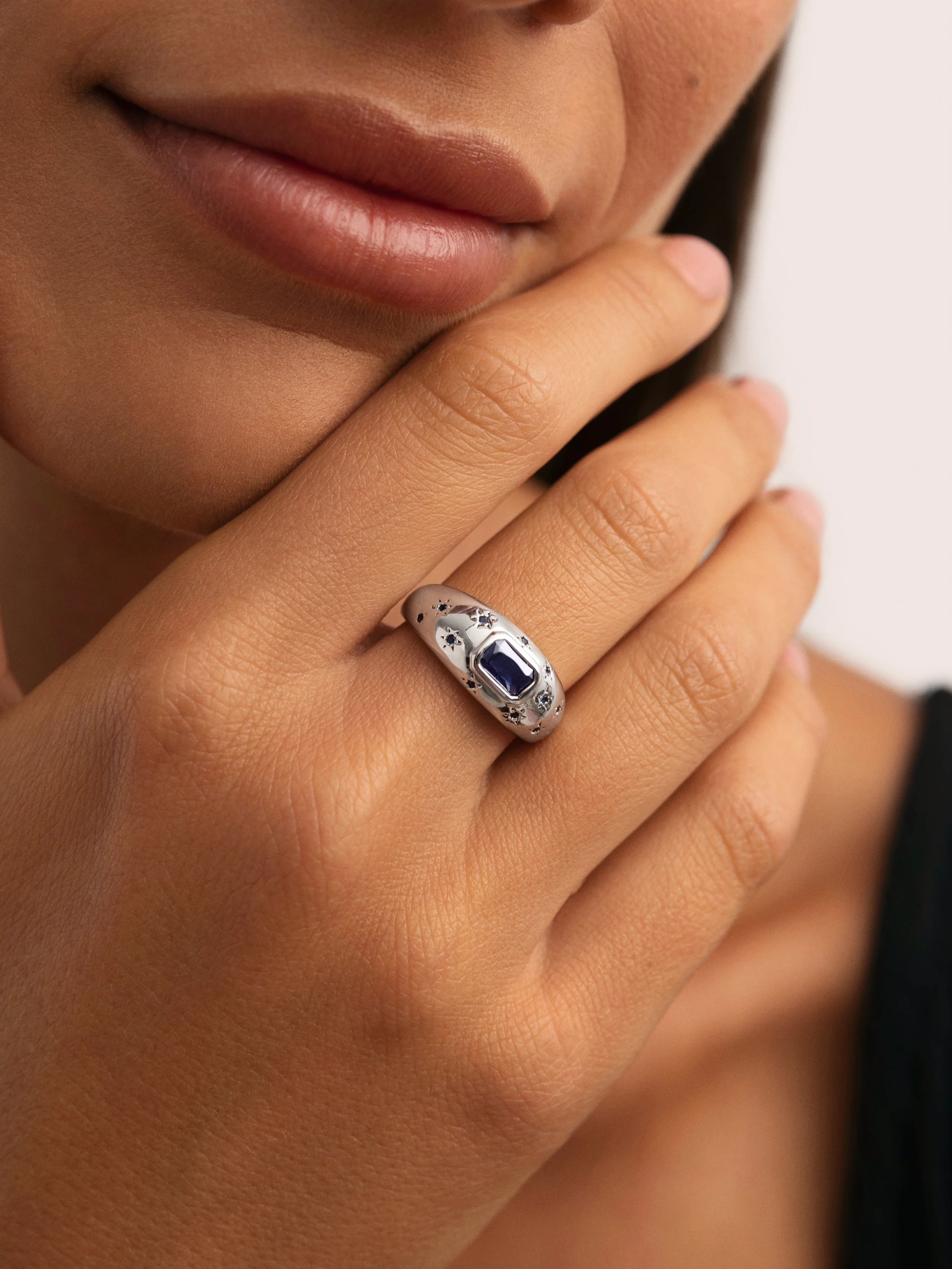 Anillo Charlotte Azul - Image 2