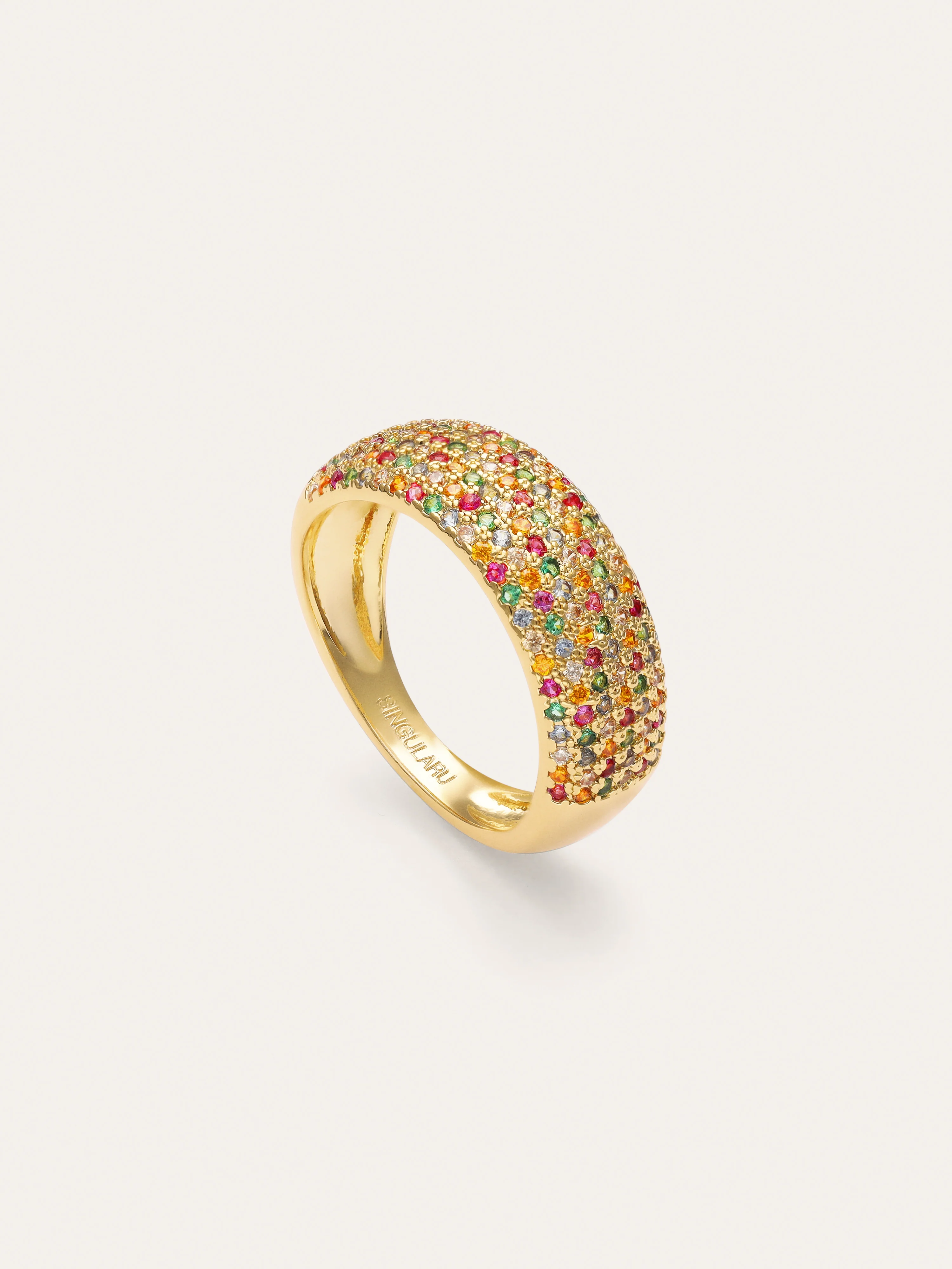 Anillo Dancing Colors Baño Oro - Image 3