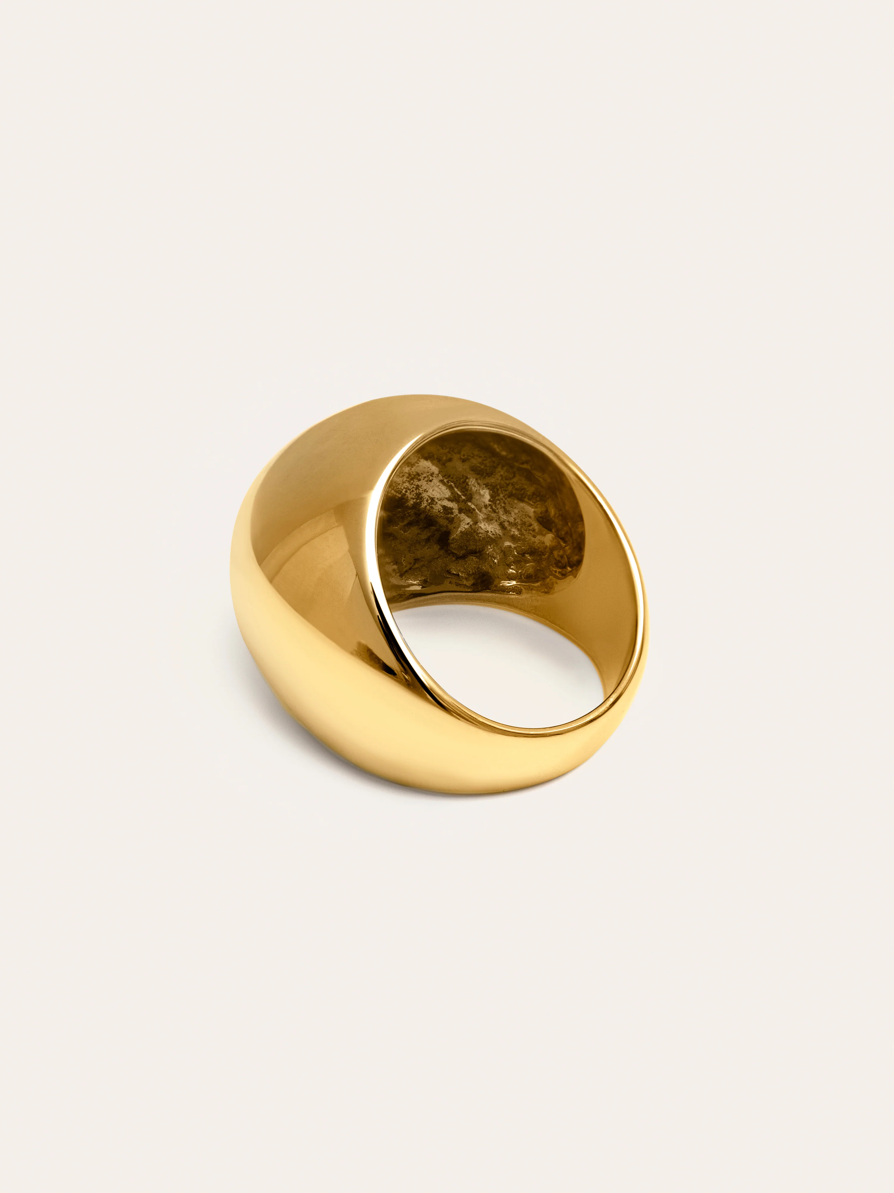 Anillo Max Bomb Acero Baño Oro - Image 3