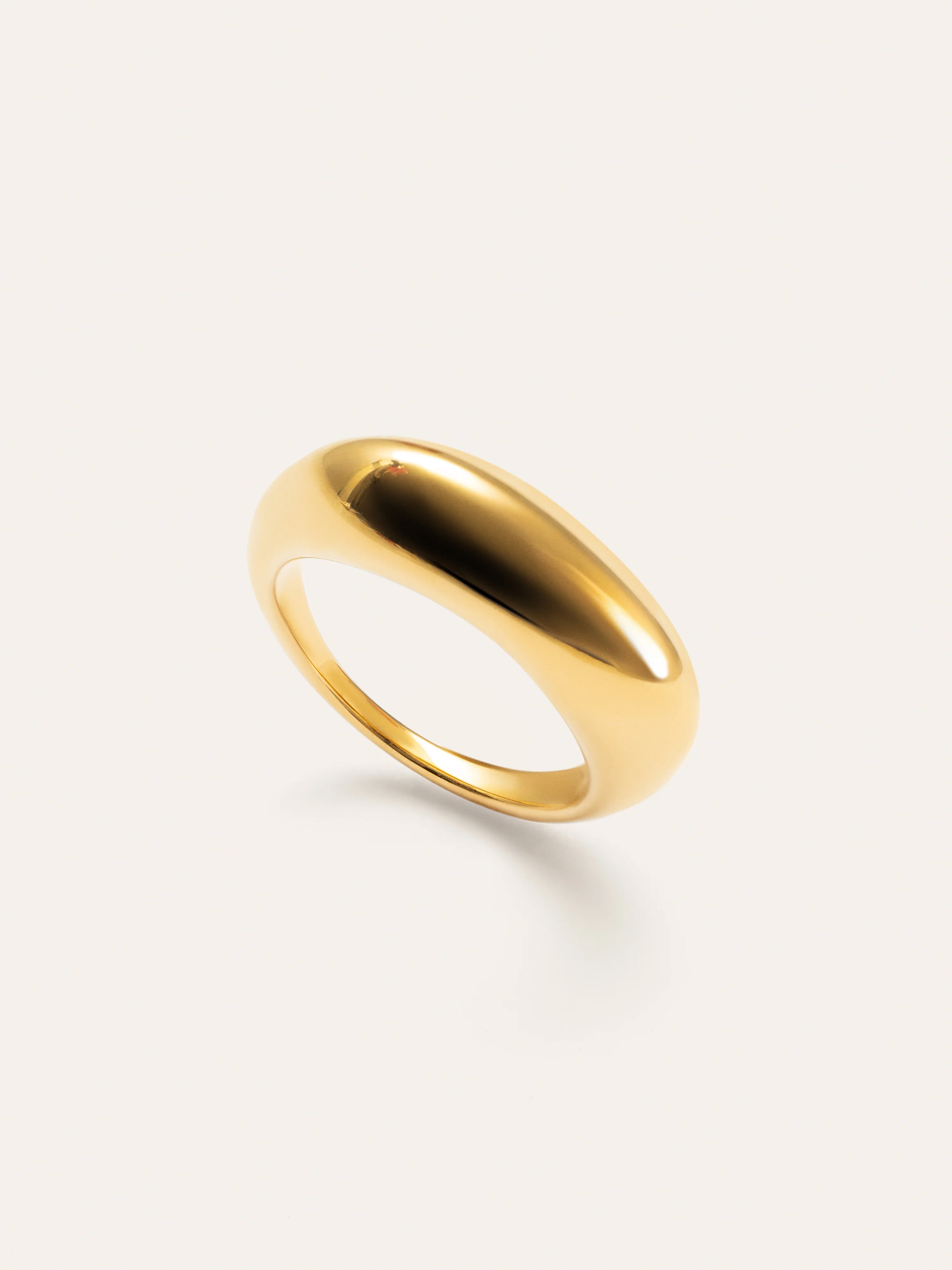 Anillo Maxi Mariana Acero Baño Oro - Image 3