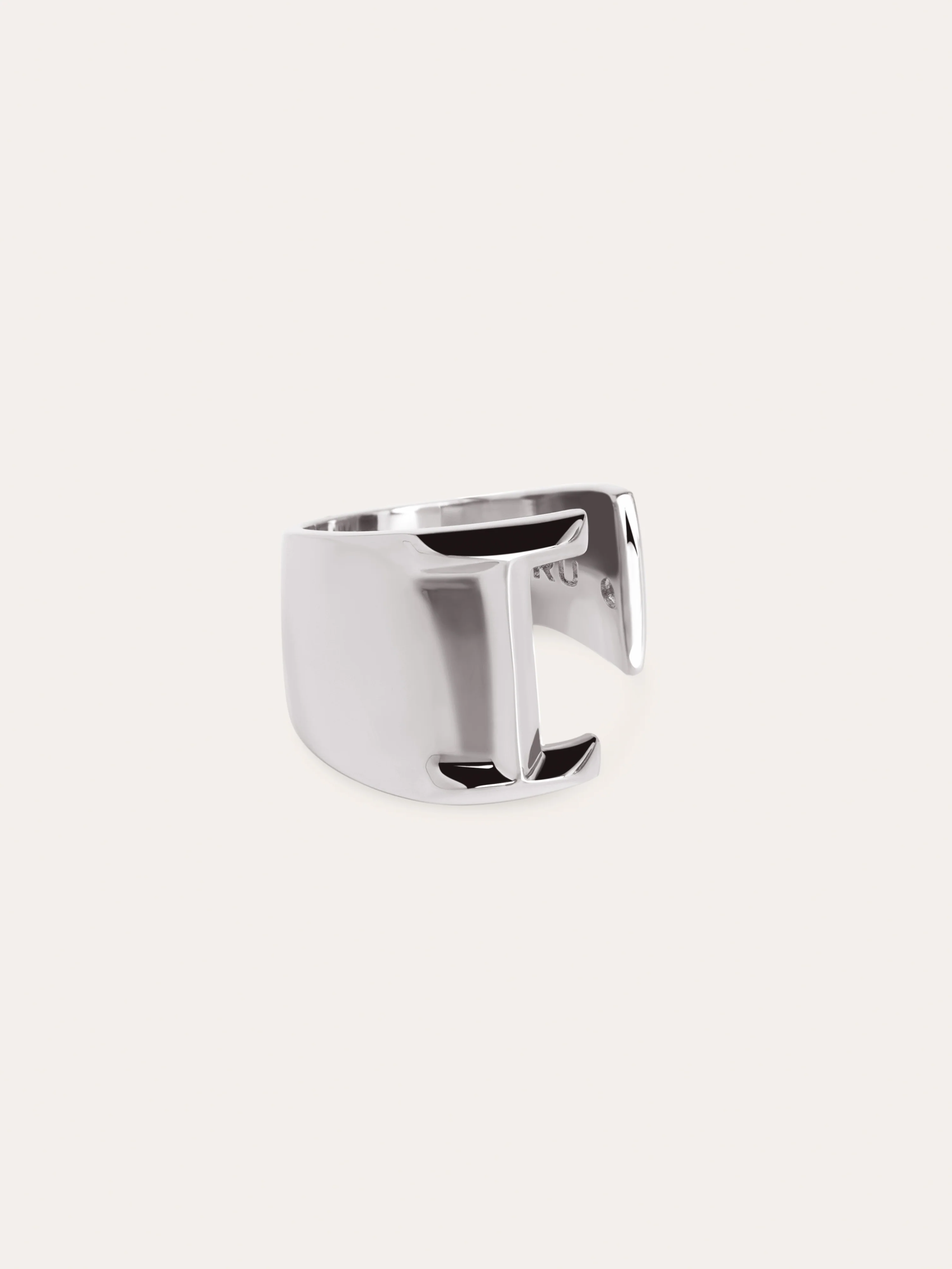 Anillo Personalizado Letter Signet - Image 13