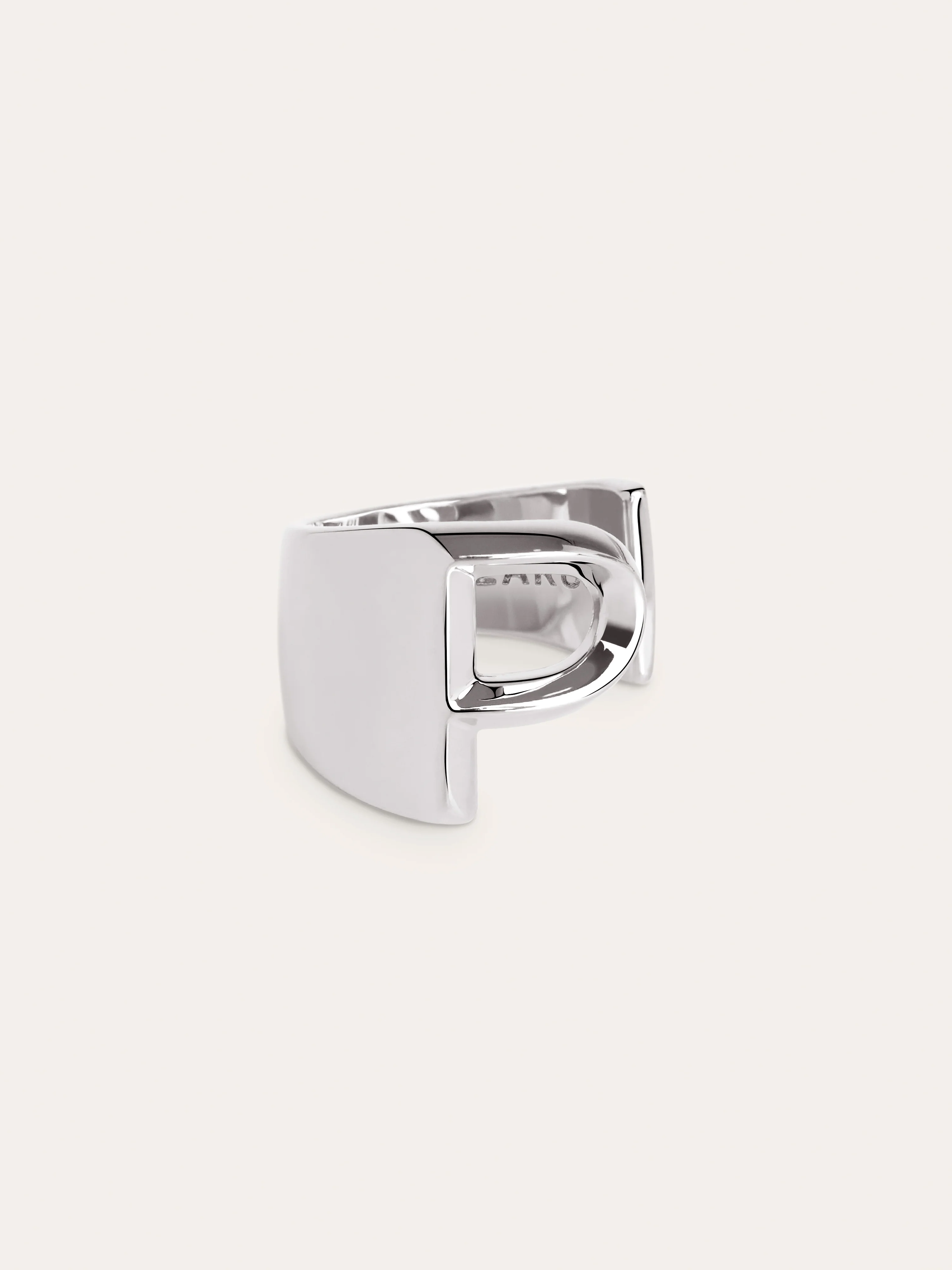 Anillo Personalizado Letter Signet - Image 20