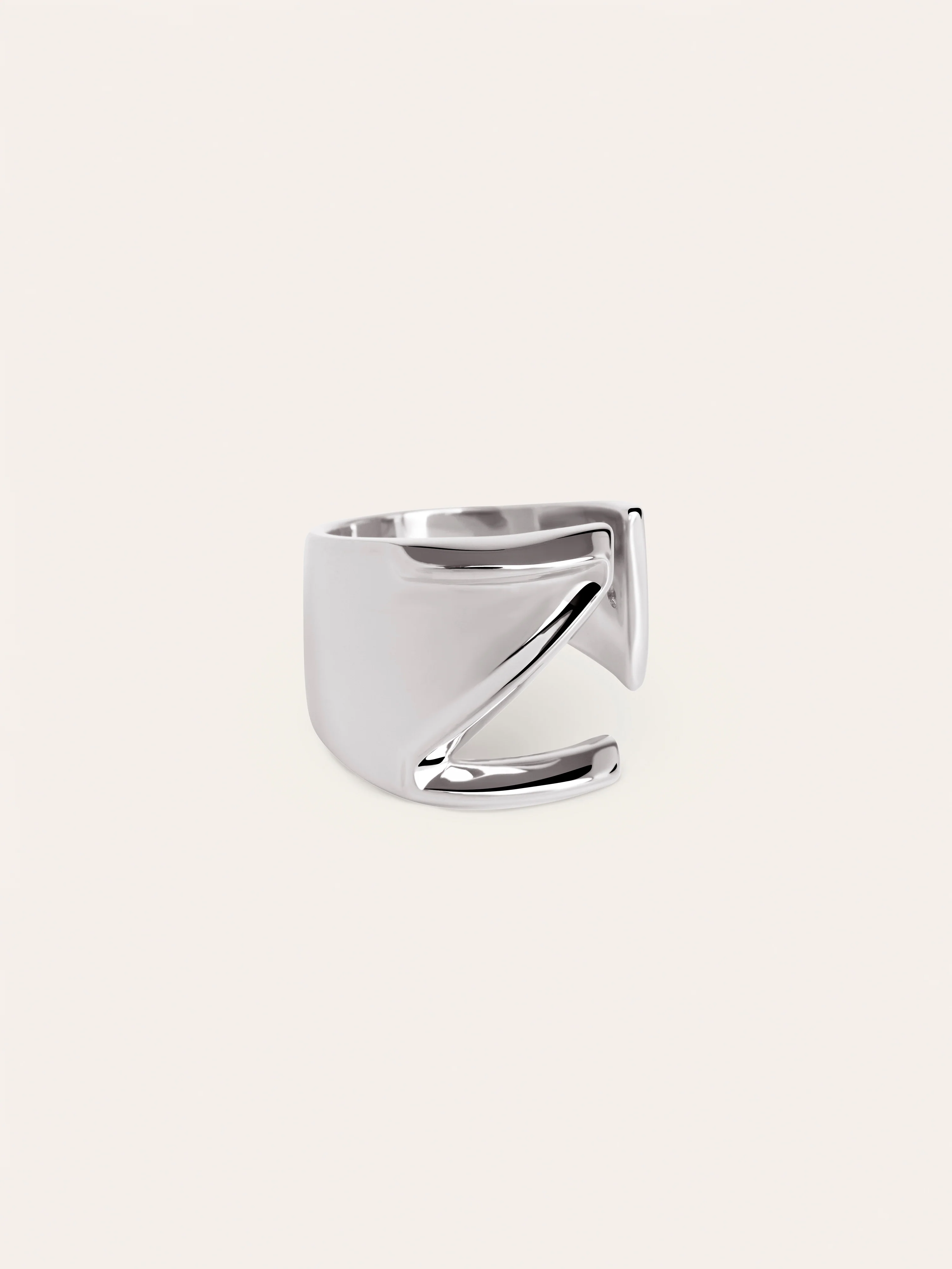 Anillo Personalizado Letter Signet - Image 30