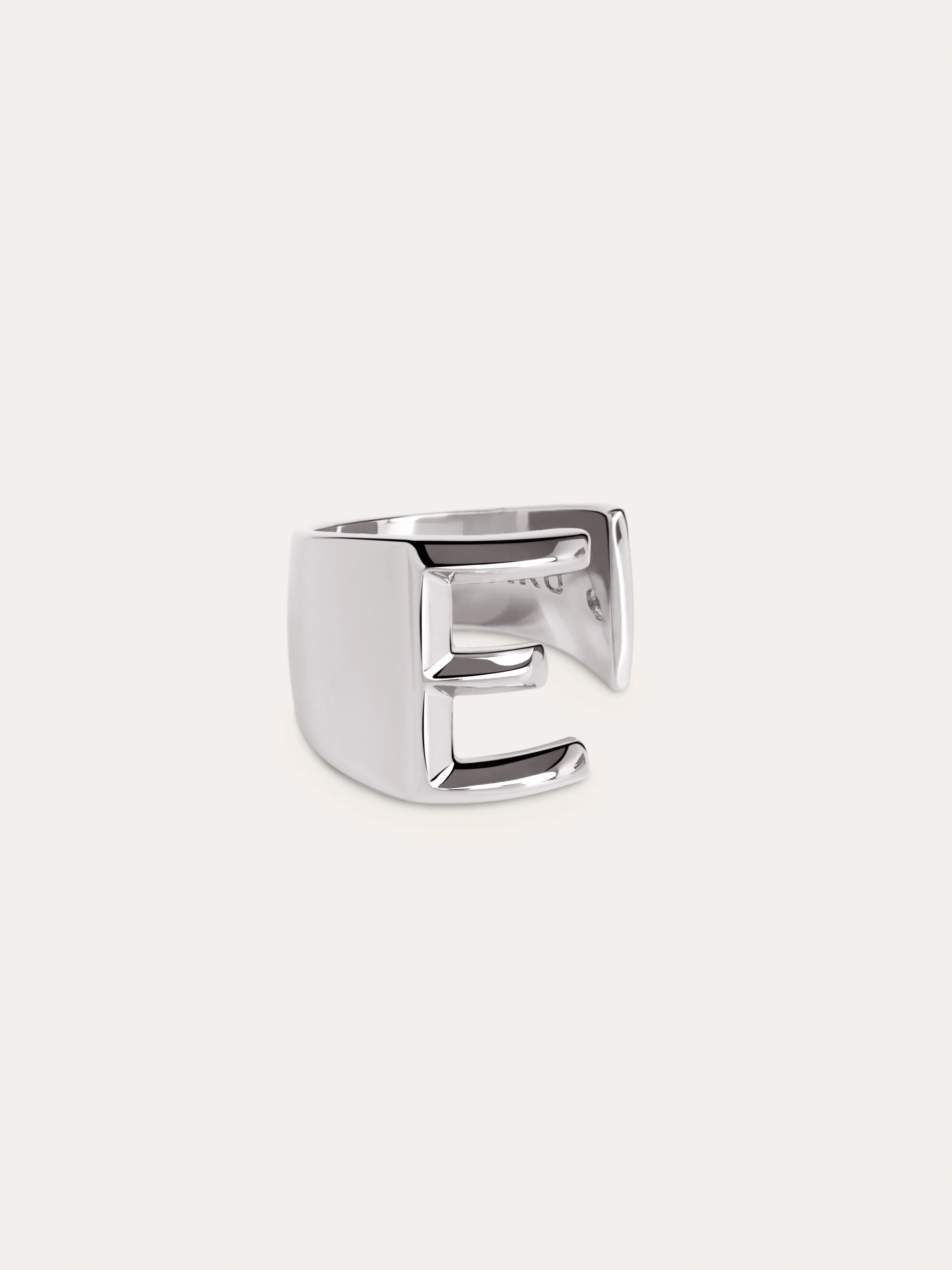Anillo Personalizado Letter Signet - Image 9