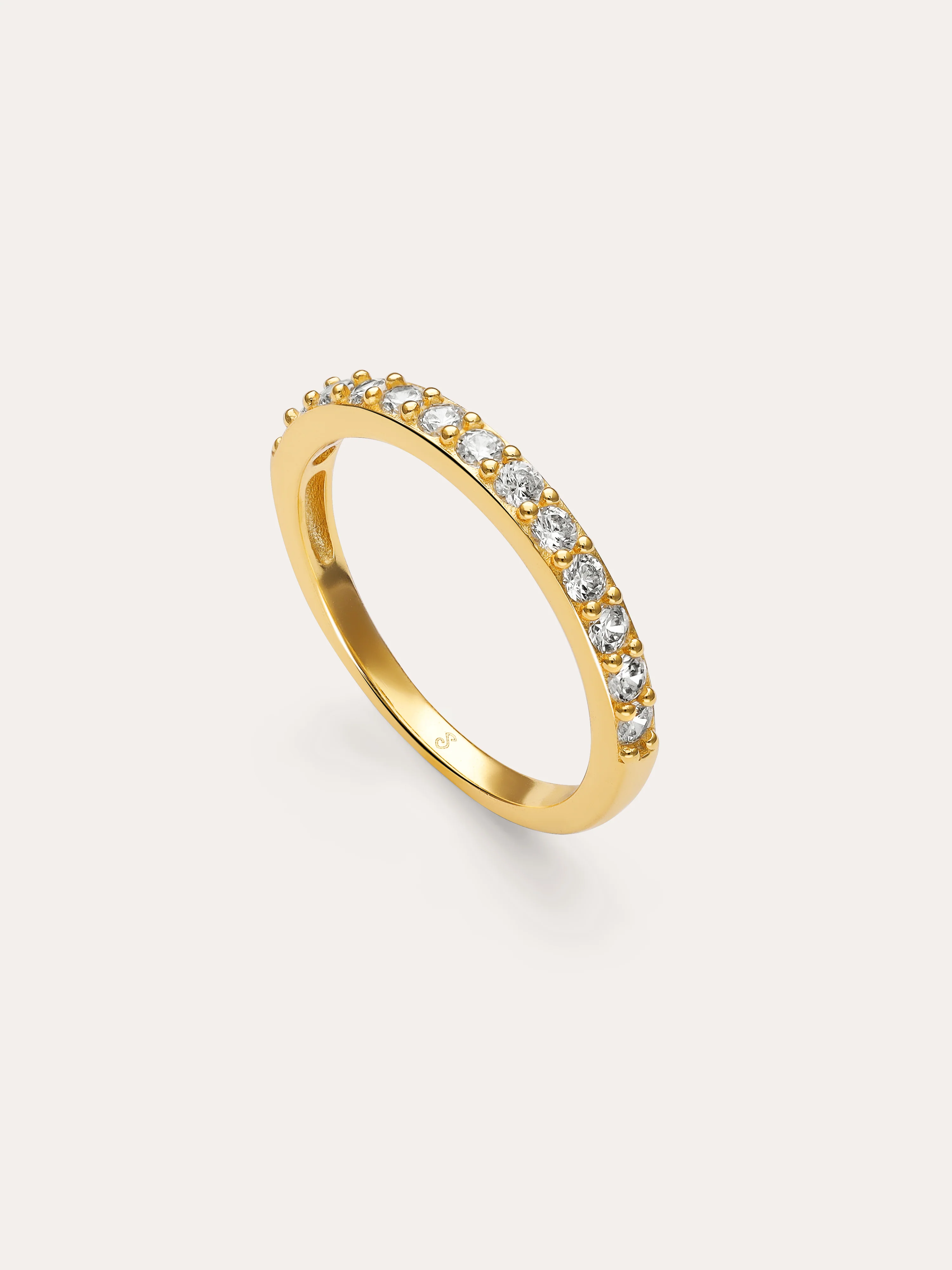 Anillo Shine Plata Baño Oro - Image 3