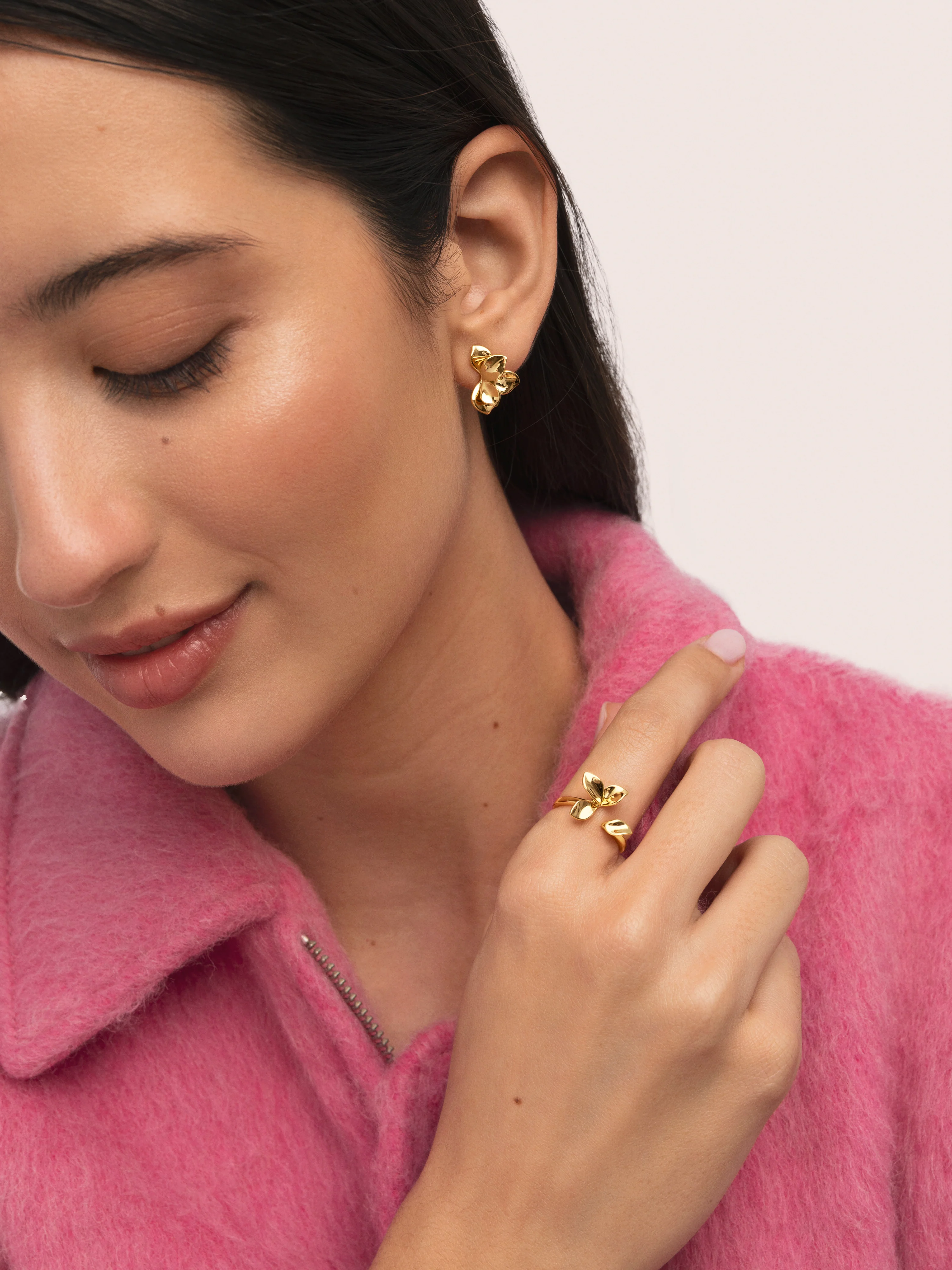 Anillo Zinnia Baño Oro - Image 4
