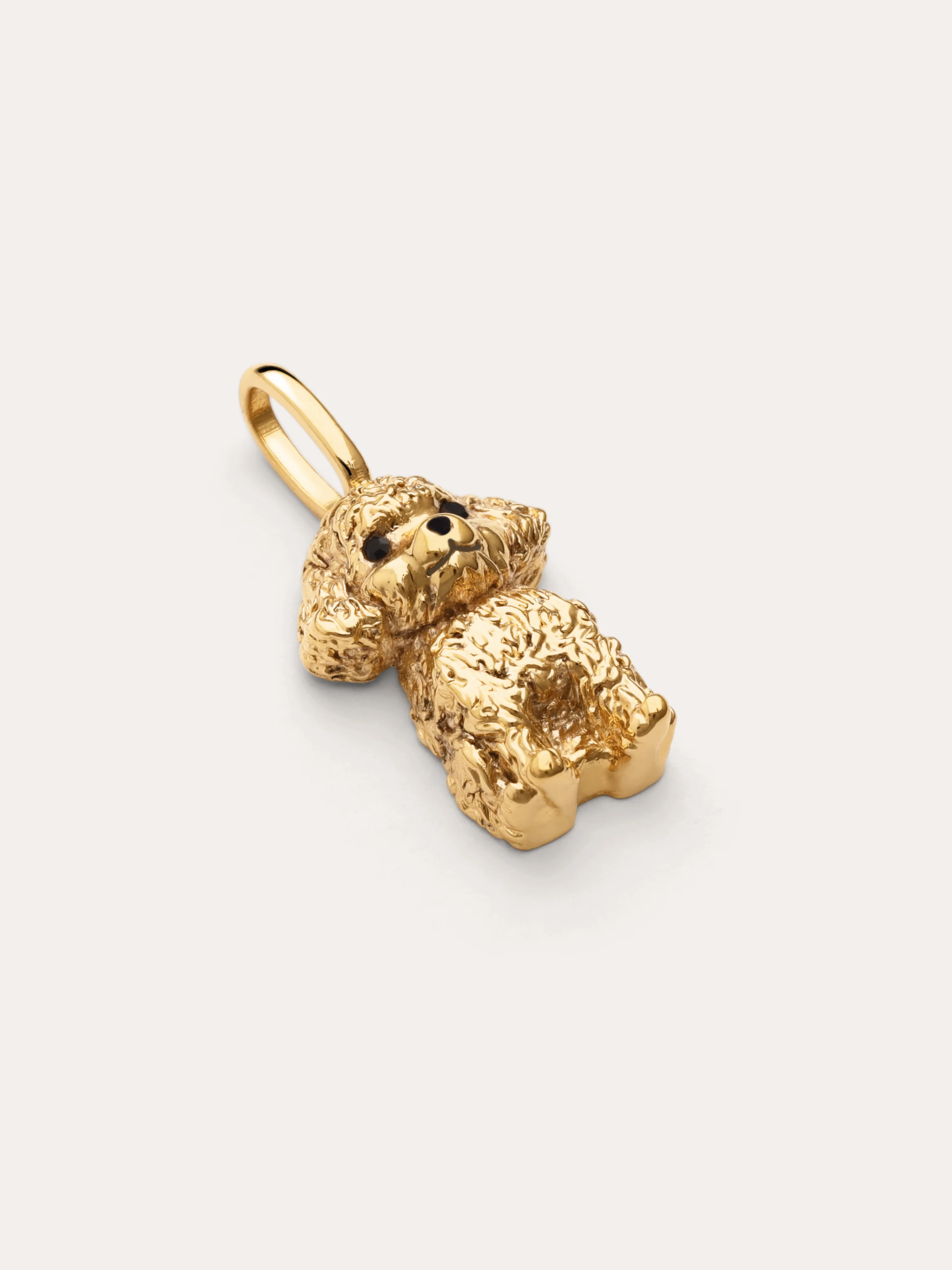 Charm Caniche Toy Baño Oro - Image 3