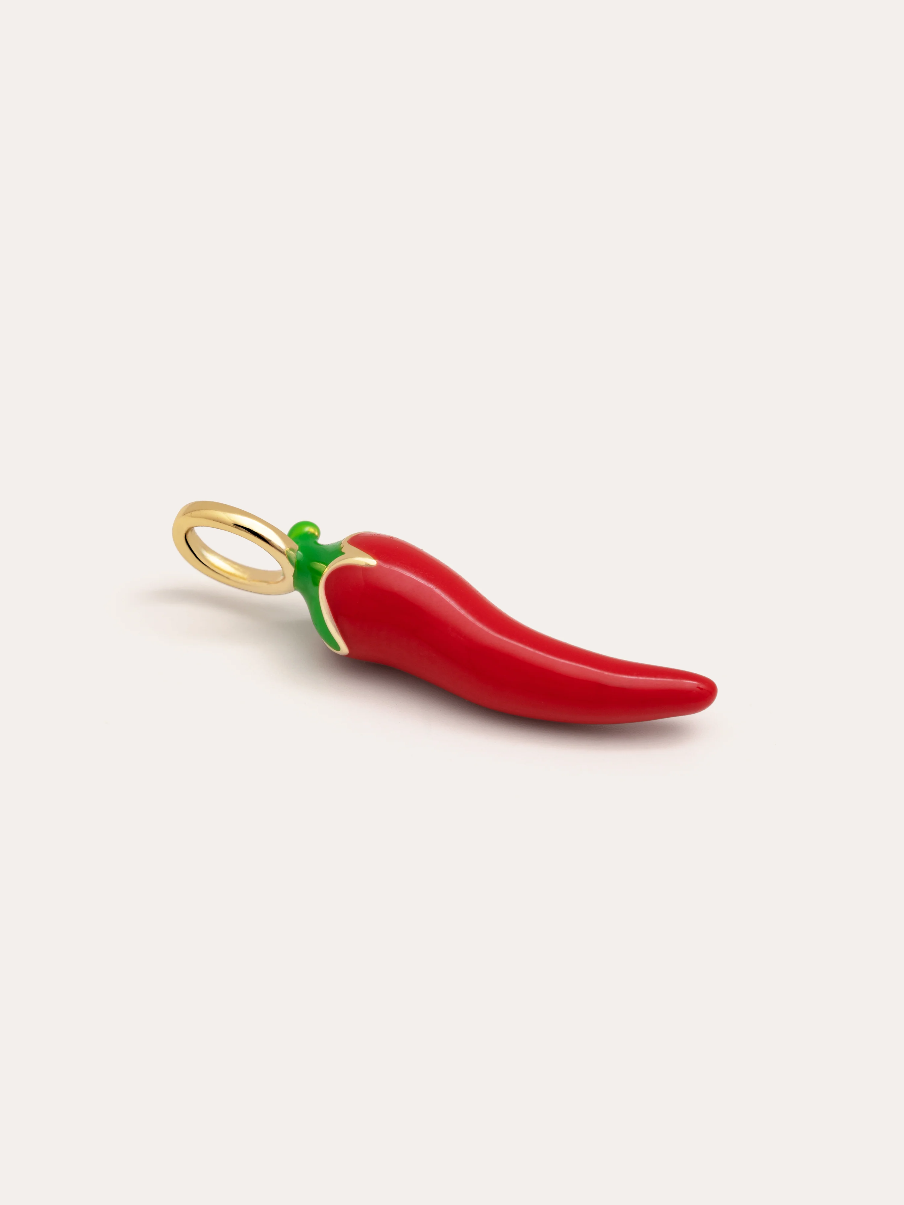 Charm Chili Pepper Baño Oro - Image 3