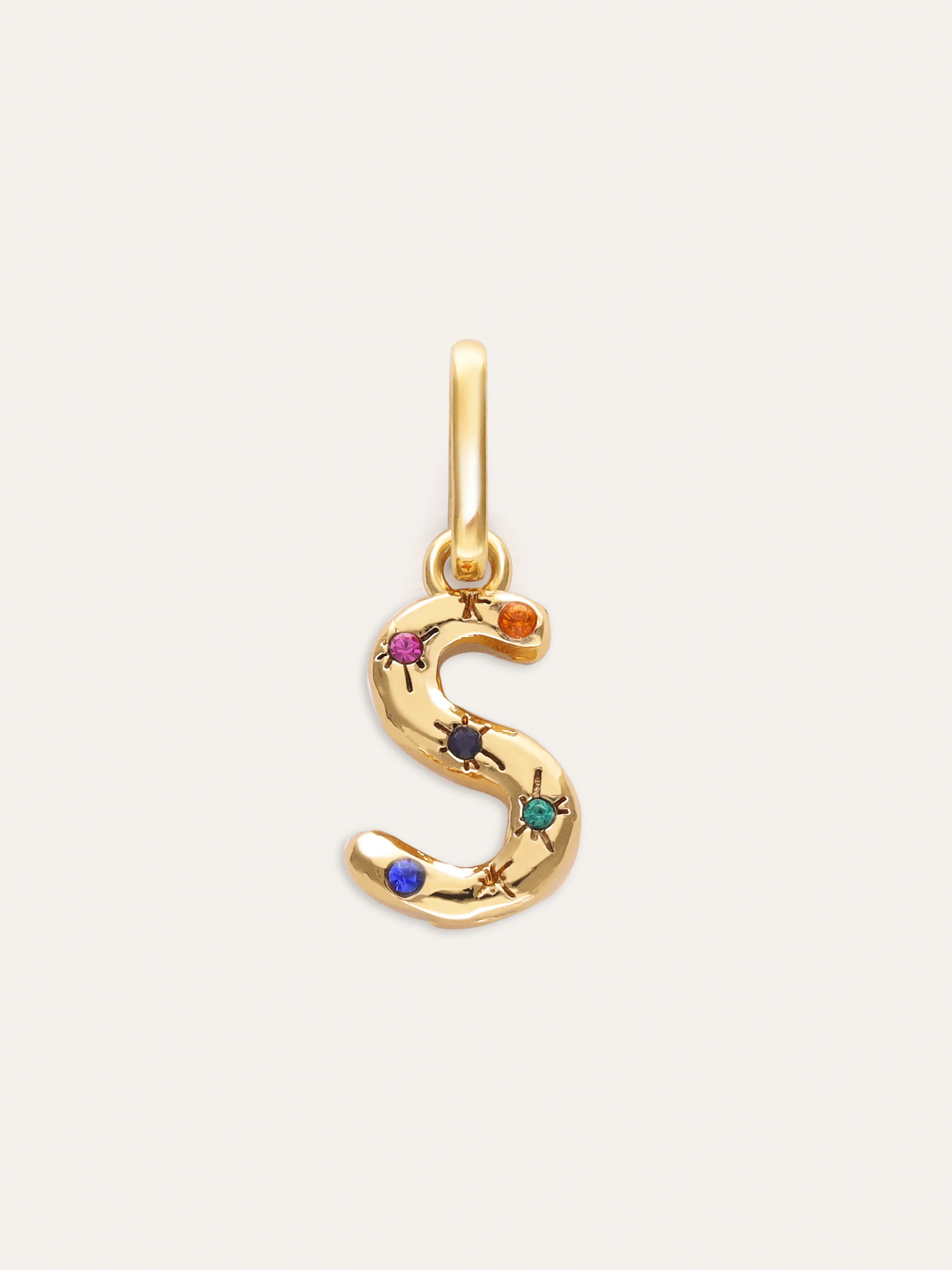 Charm Personalizado Inicial Organic Colors Baño Oro - Image 15