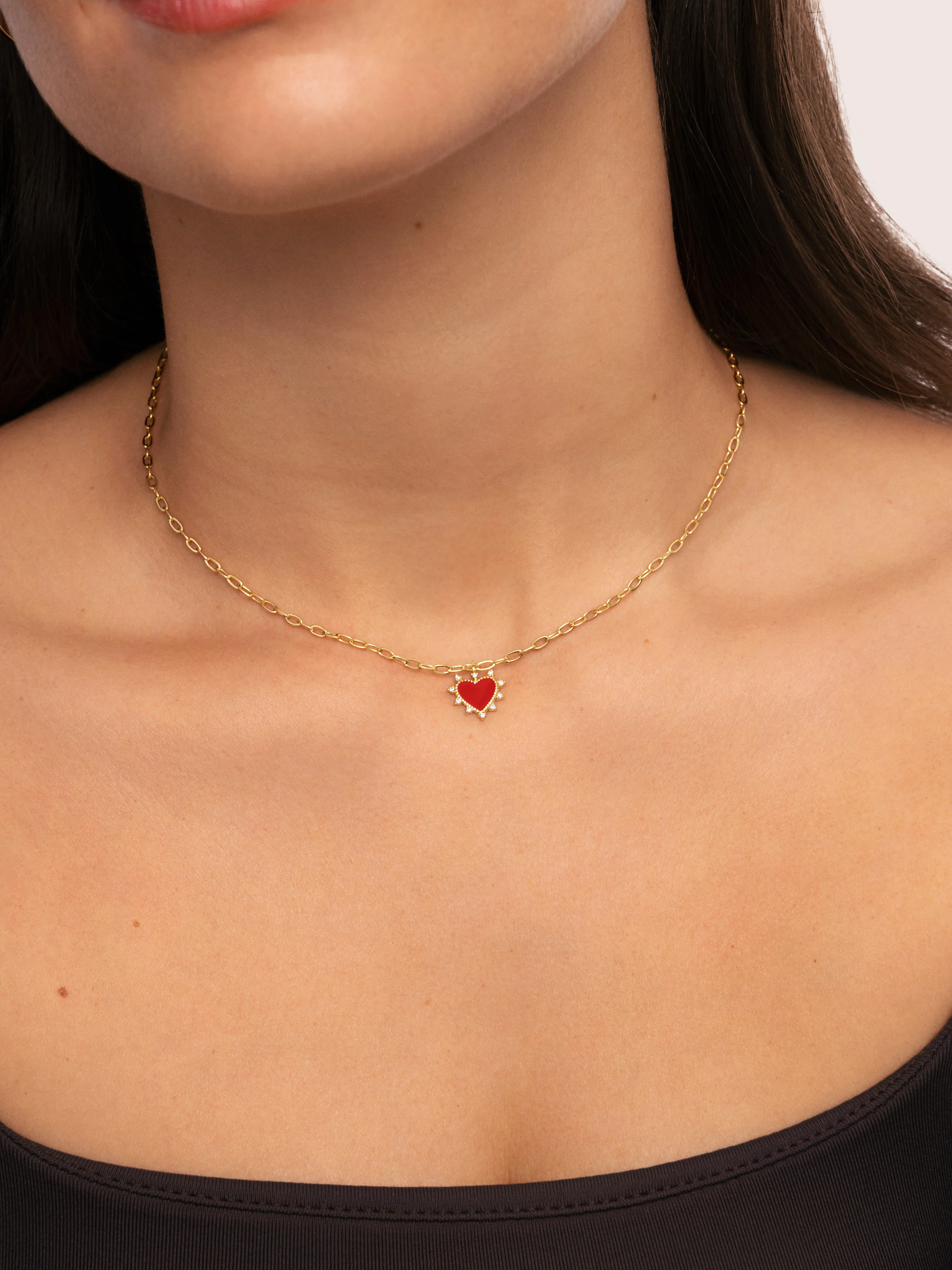 Collar Amour Baño Oro - Image 2