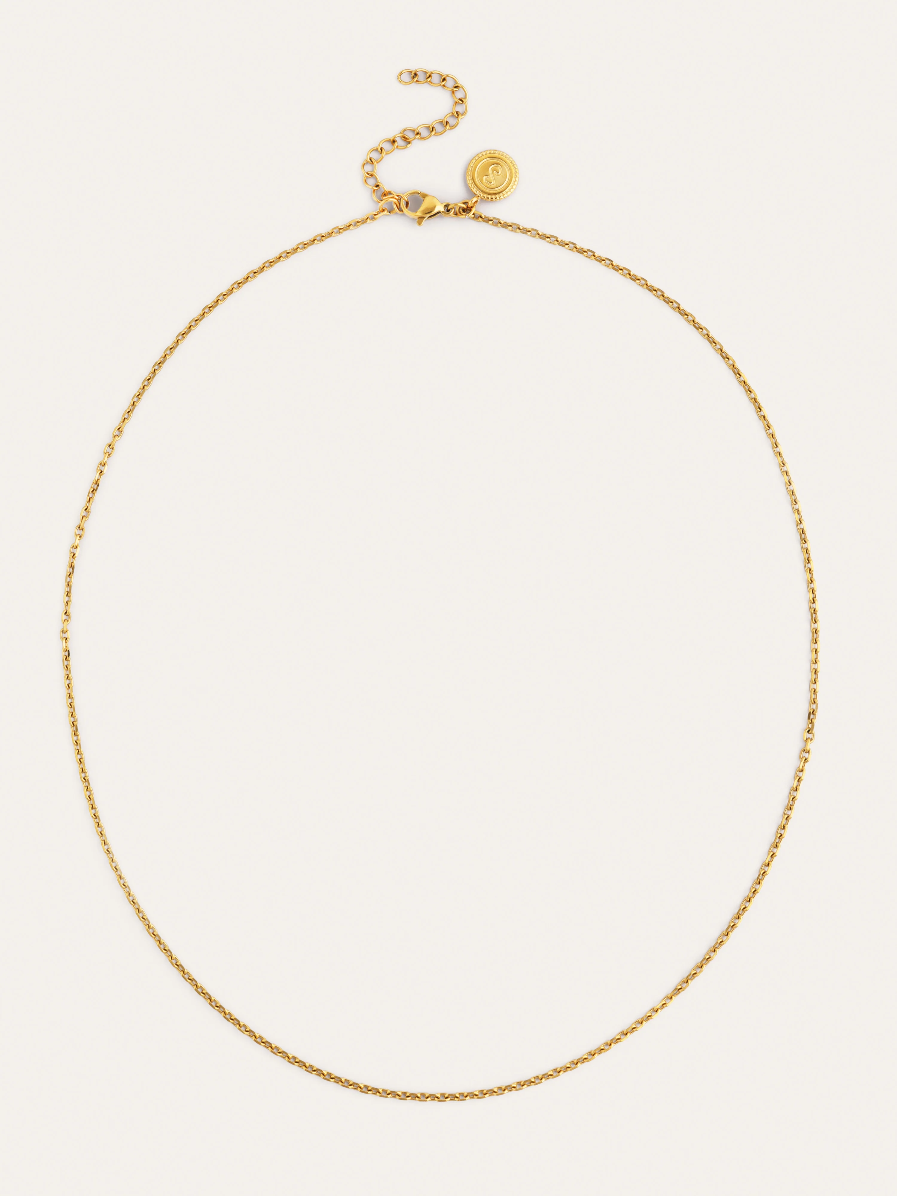 Collar Ana Acero Baño Oro - Image 5