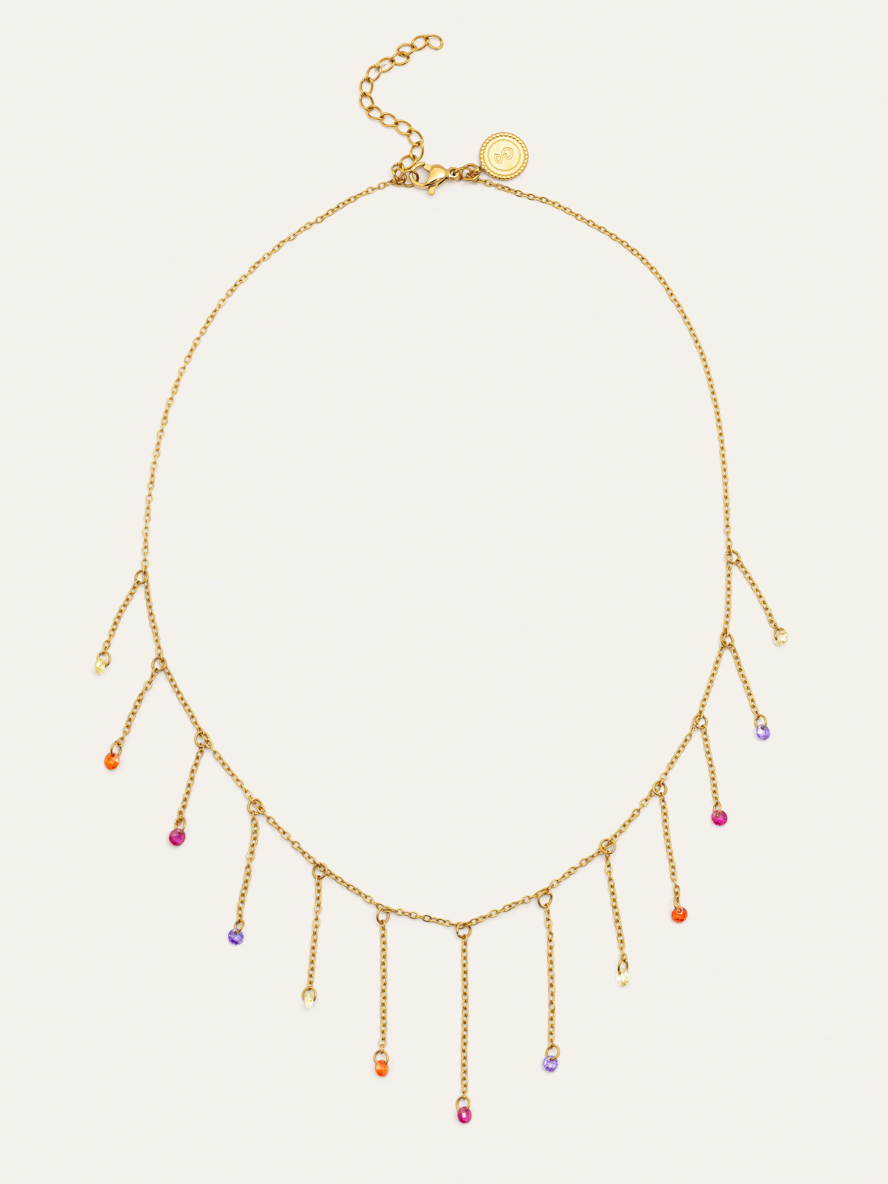Collar Clea Colors Acero Baño Oro - Image 6