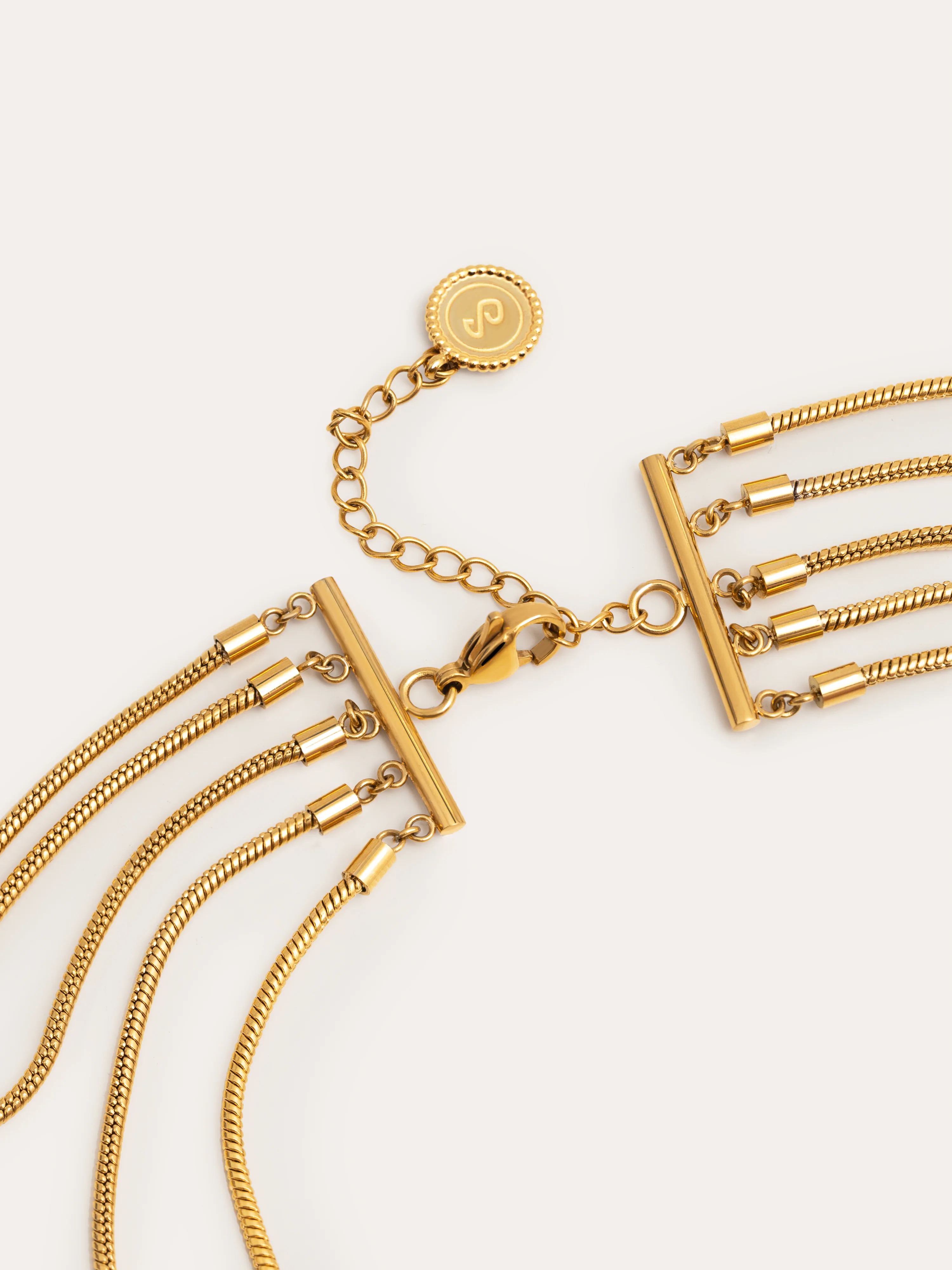 Collar Cleopatra Acero Baño Oro - Image 3