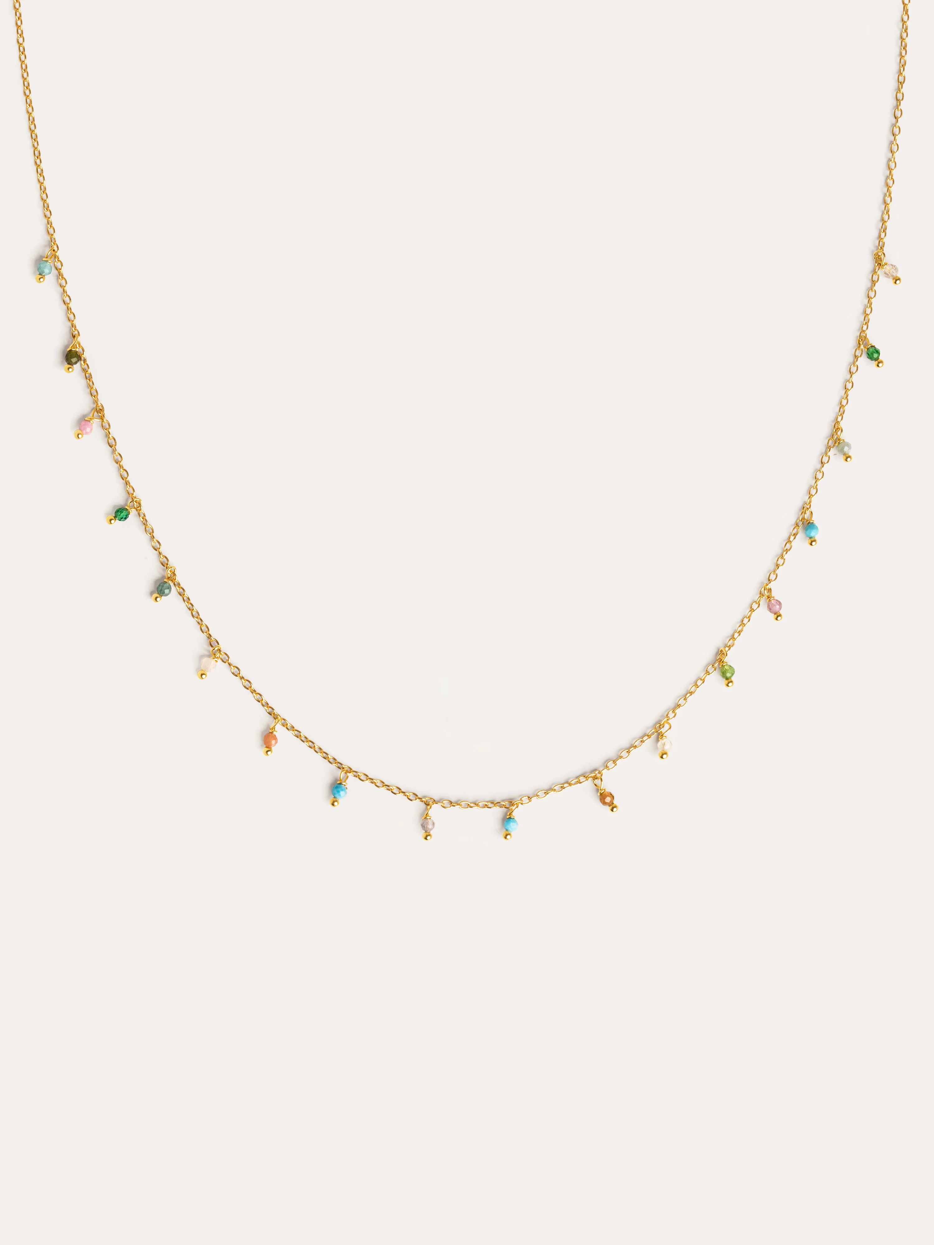Collar Dancing Stones Baño Oro - Image 7