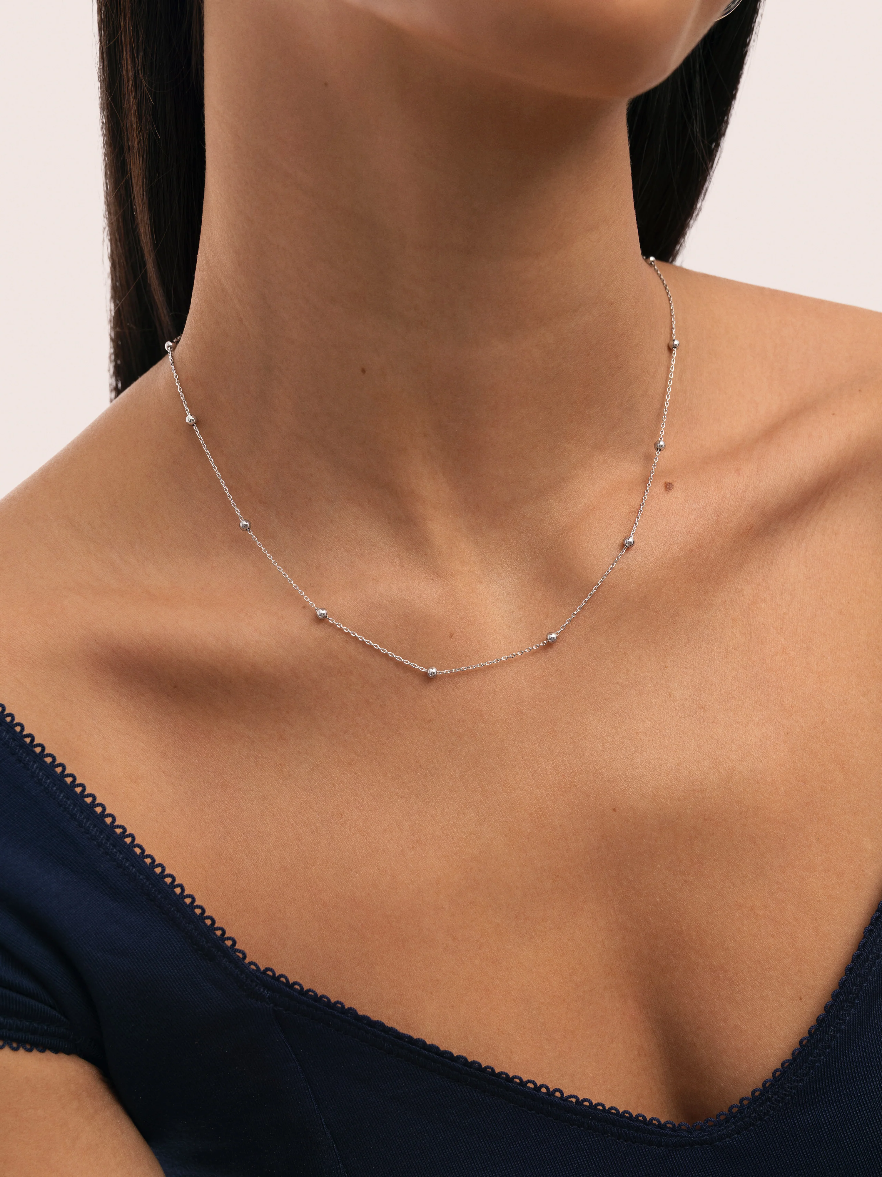 Collar Dots L Acero - Image 2