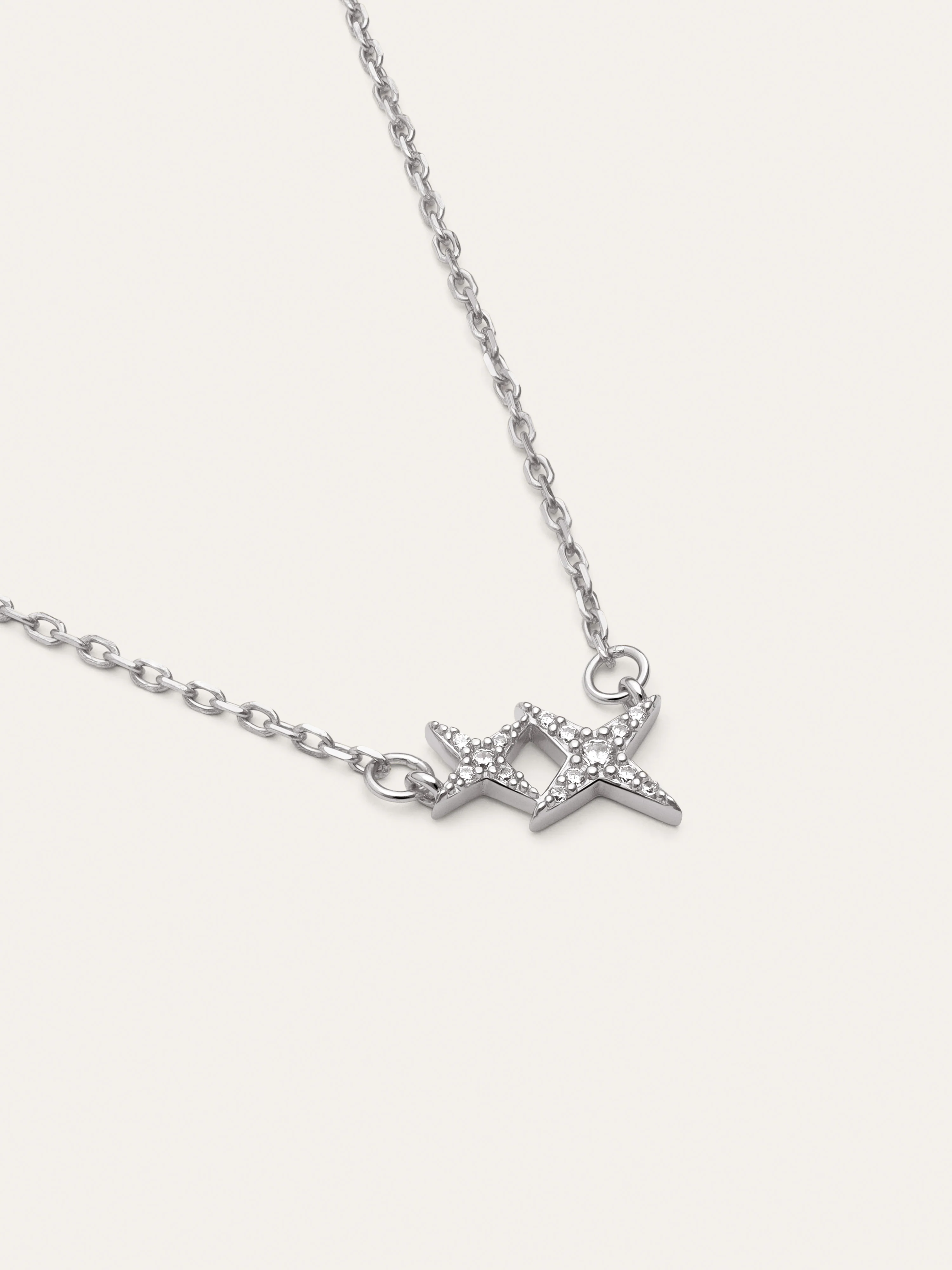 Collar Duo Spark Plata - Image 3