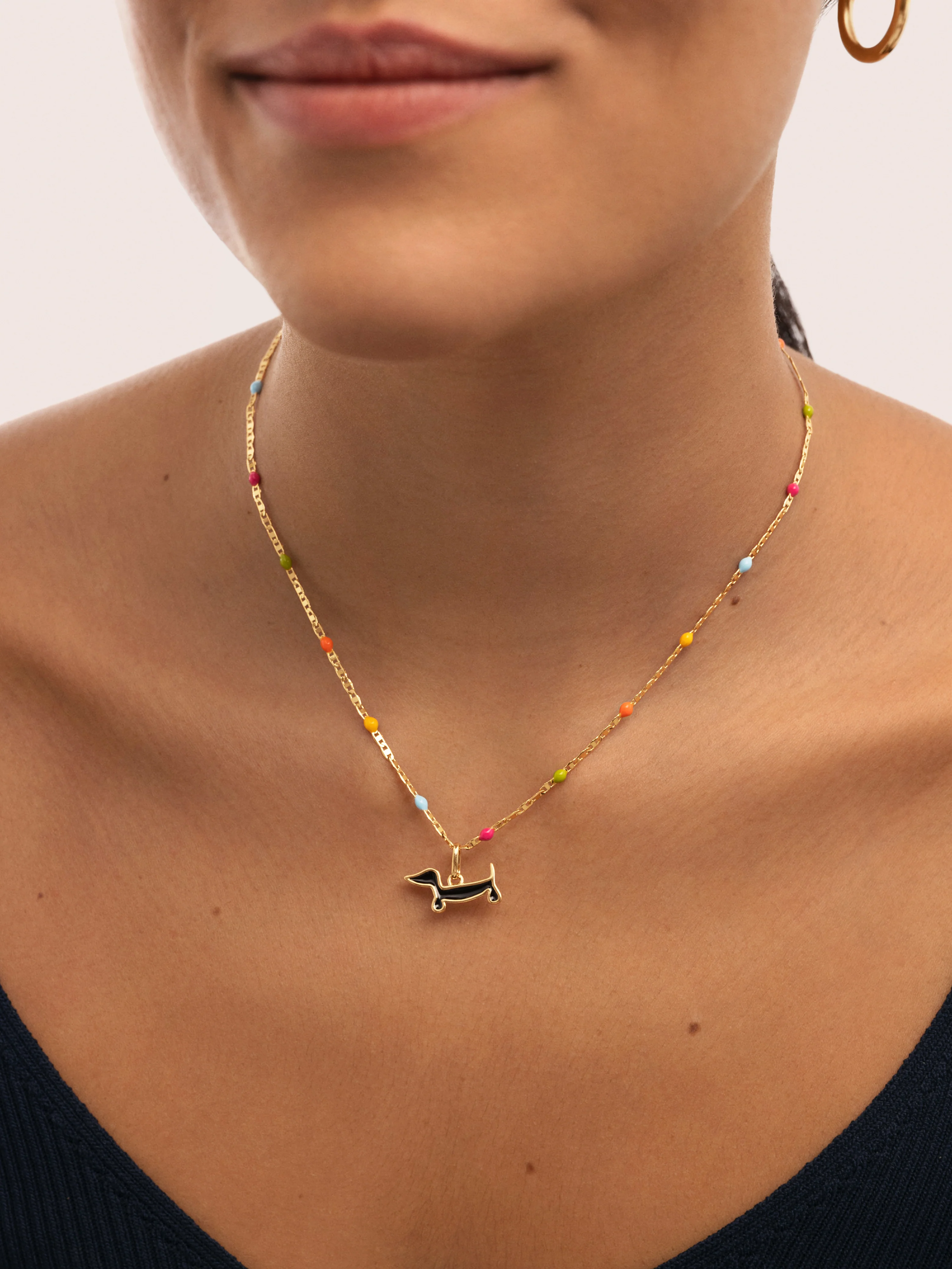 Collar Fine Enamel Colors Baño Oro - Image 6