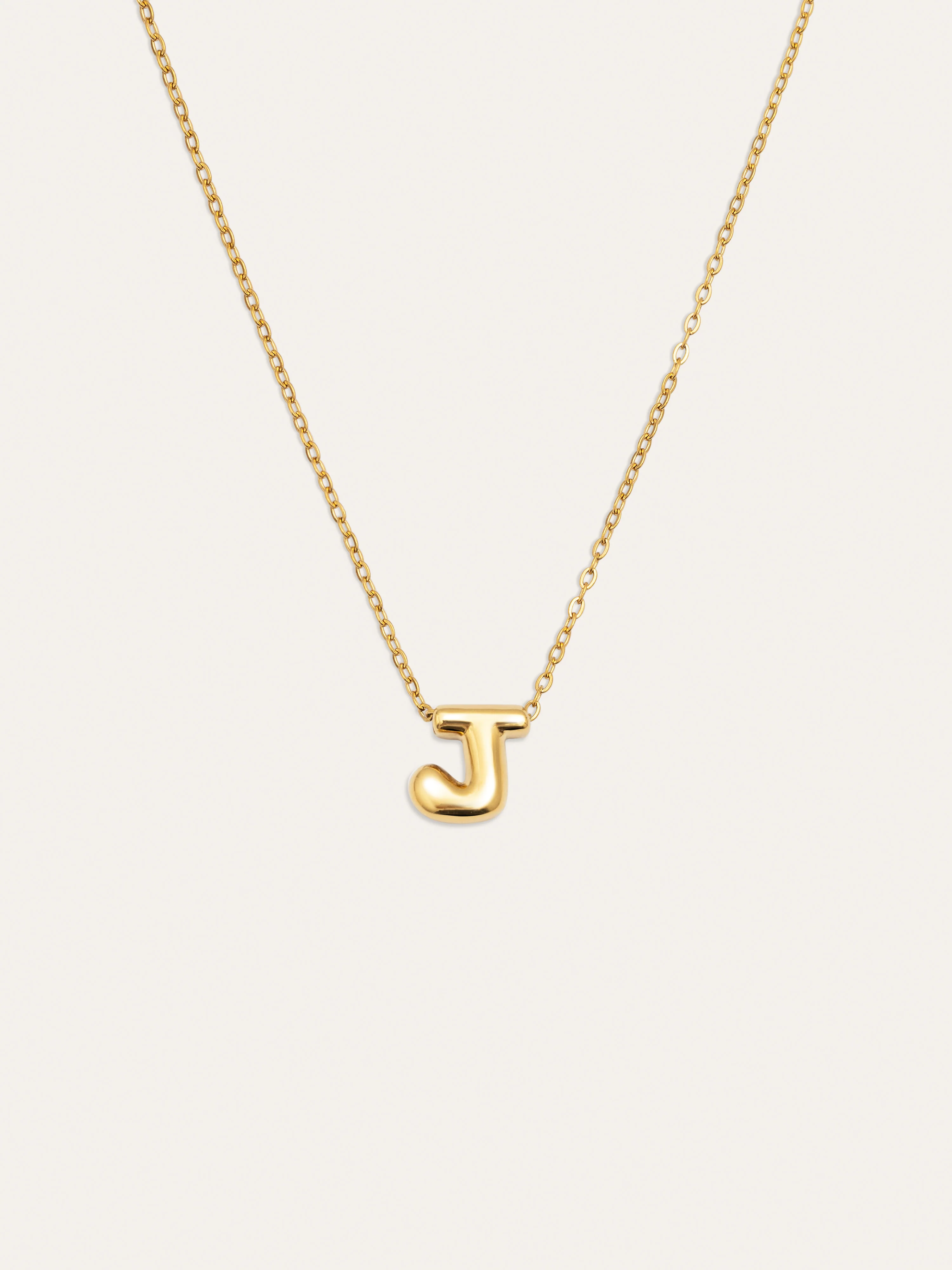 Collar Personalizado Hailey Letter Acero Baño Oro - Image 14