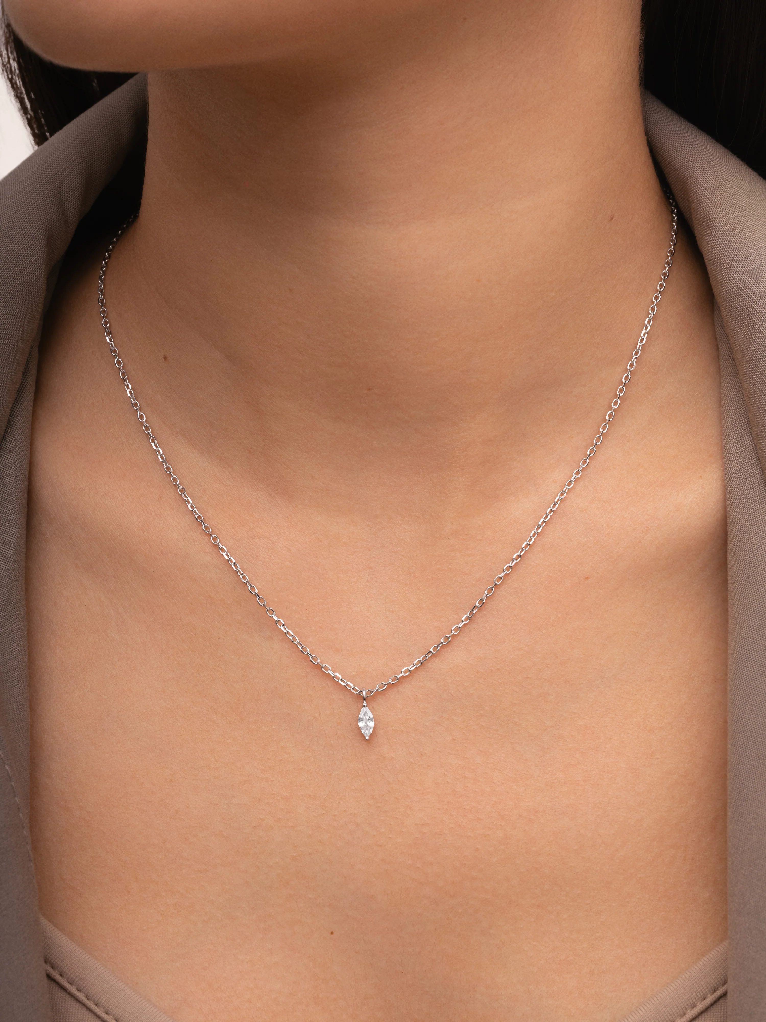 Collar Lágrima Plata - Image 2