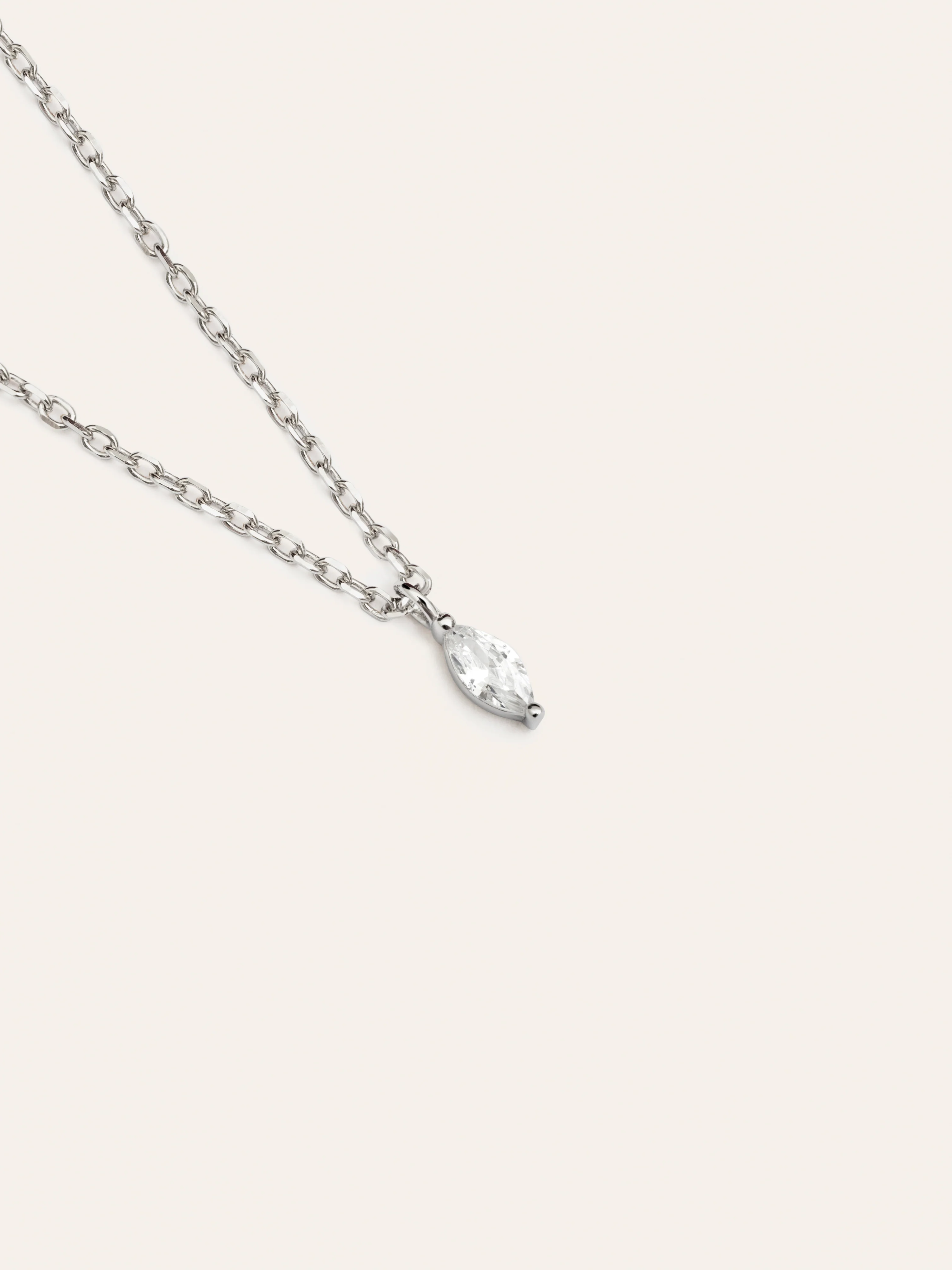 Collar Lágrima Plata - Image 3