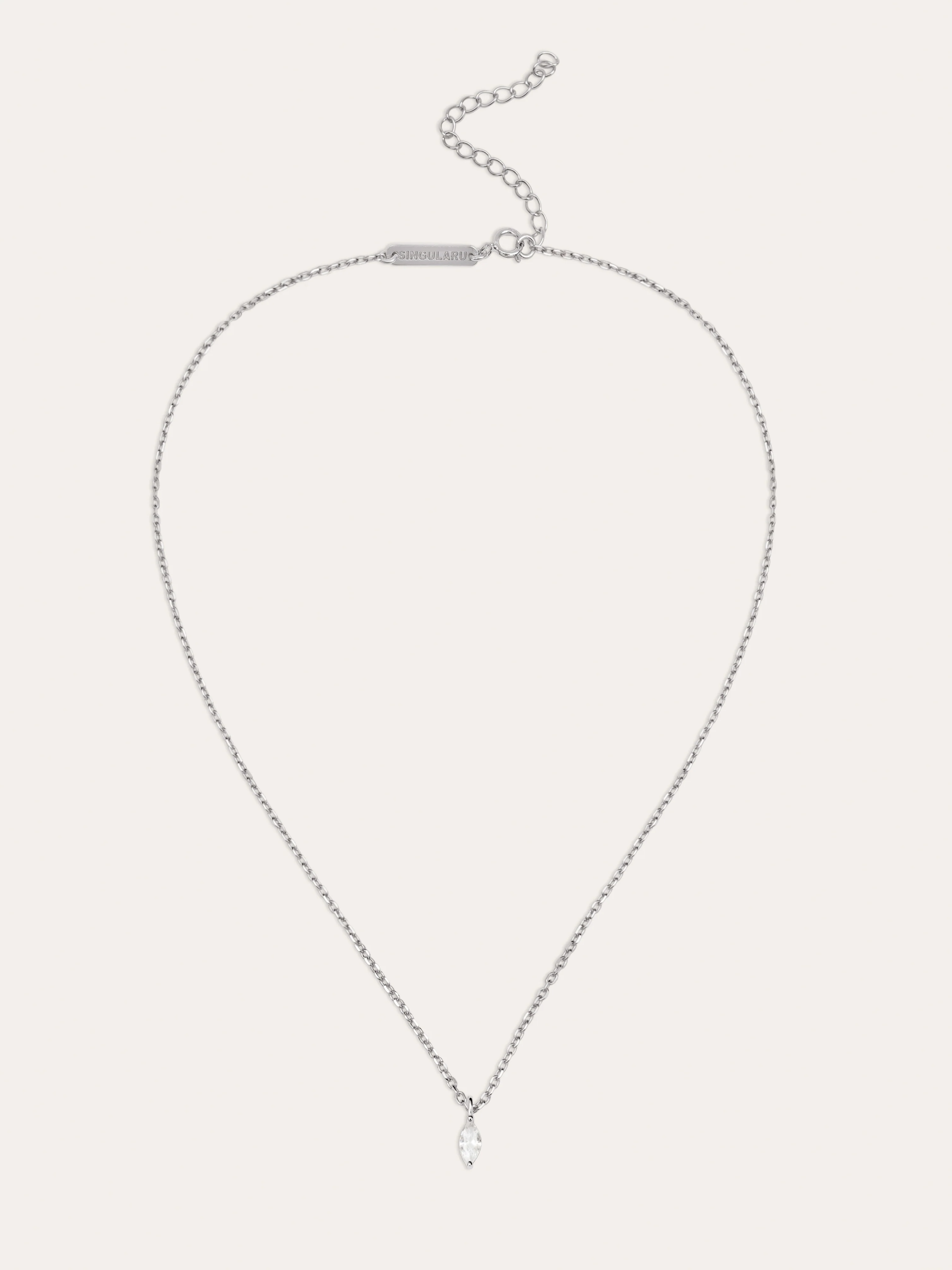 Collar Lágrima Plata - Image 4