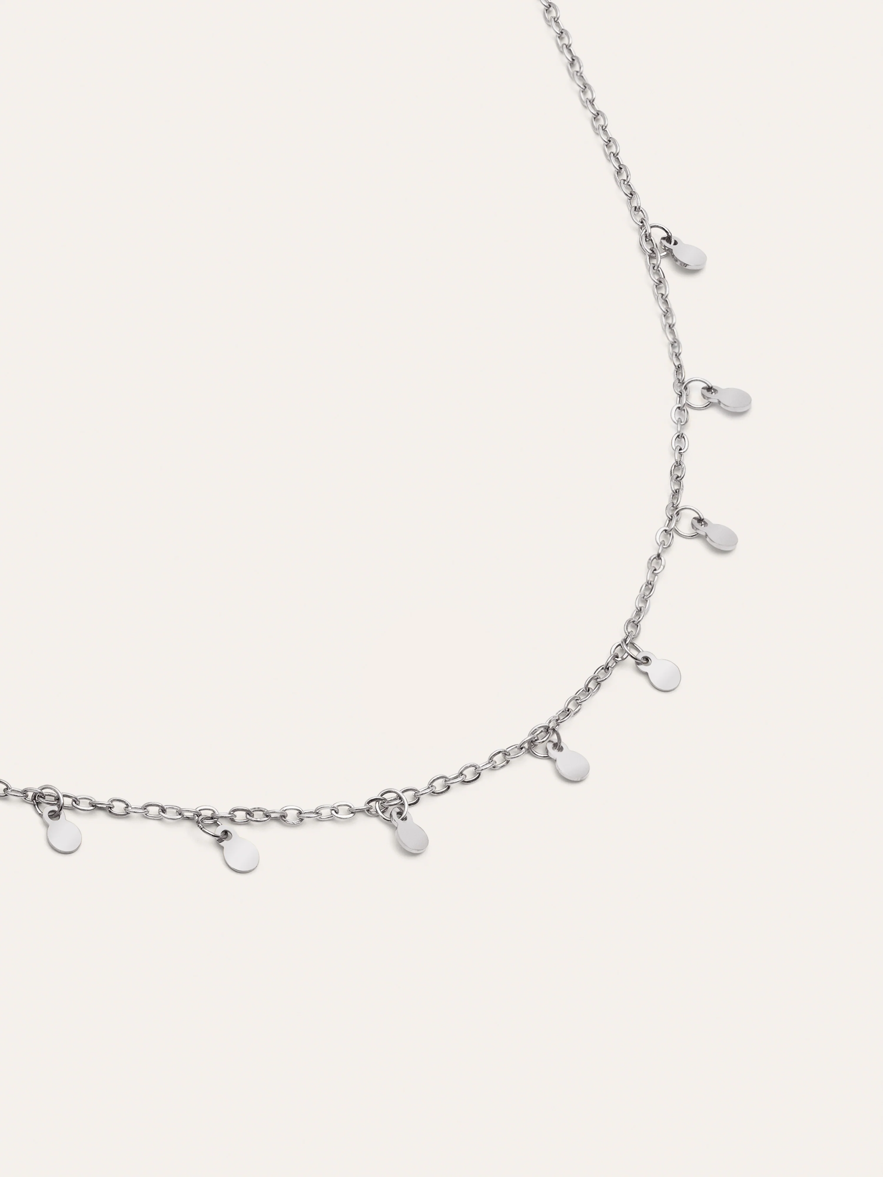 Collar Mini Moons 3mm Acero - Image 3