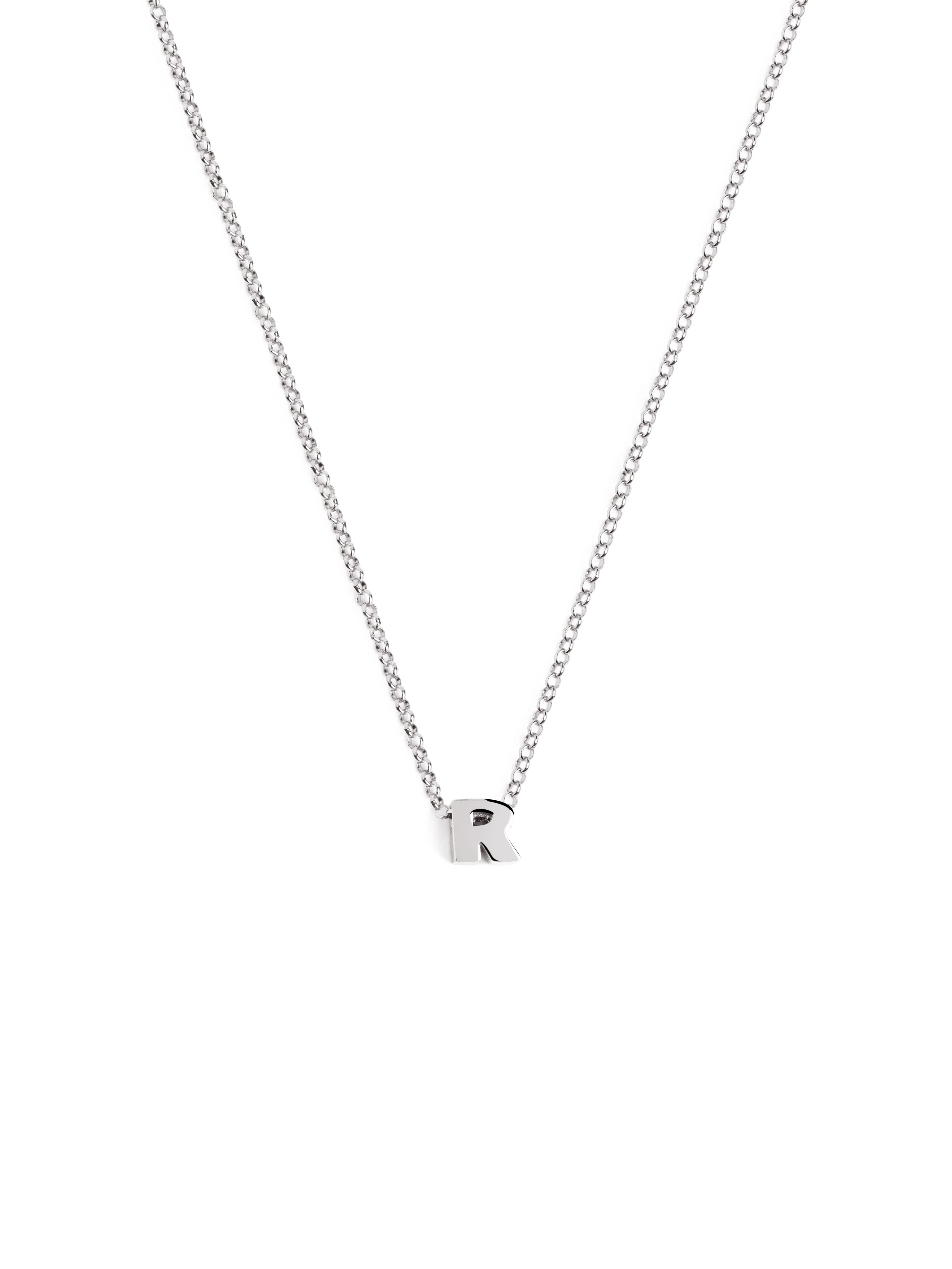 Collar Personalizado Single Letter Plata - Image 22