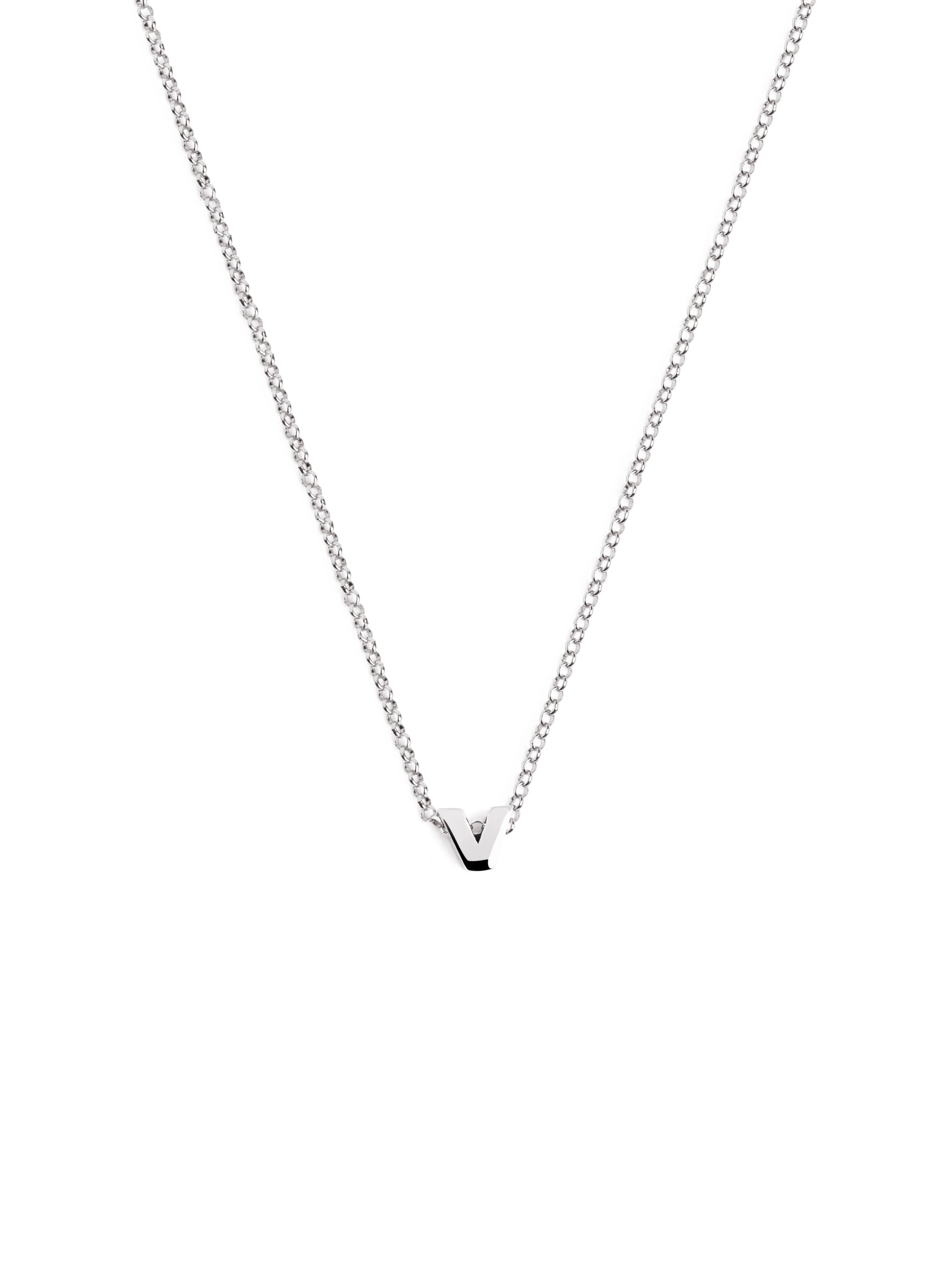 Collar Personalizado Single Letter Plata - Image 26