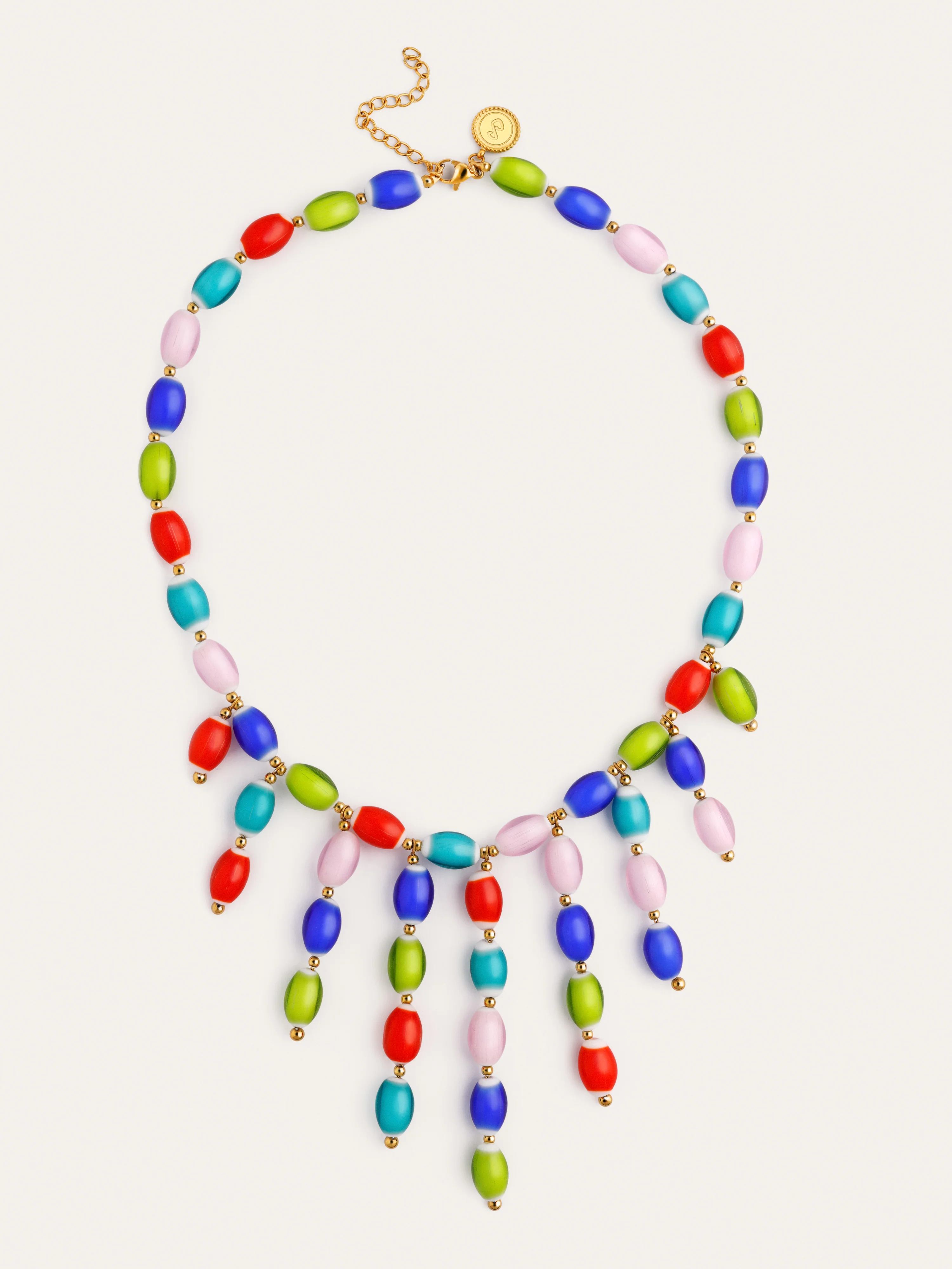 Collar Sahara Color Acero Baño Oro - Image 5
