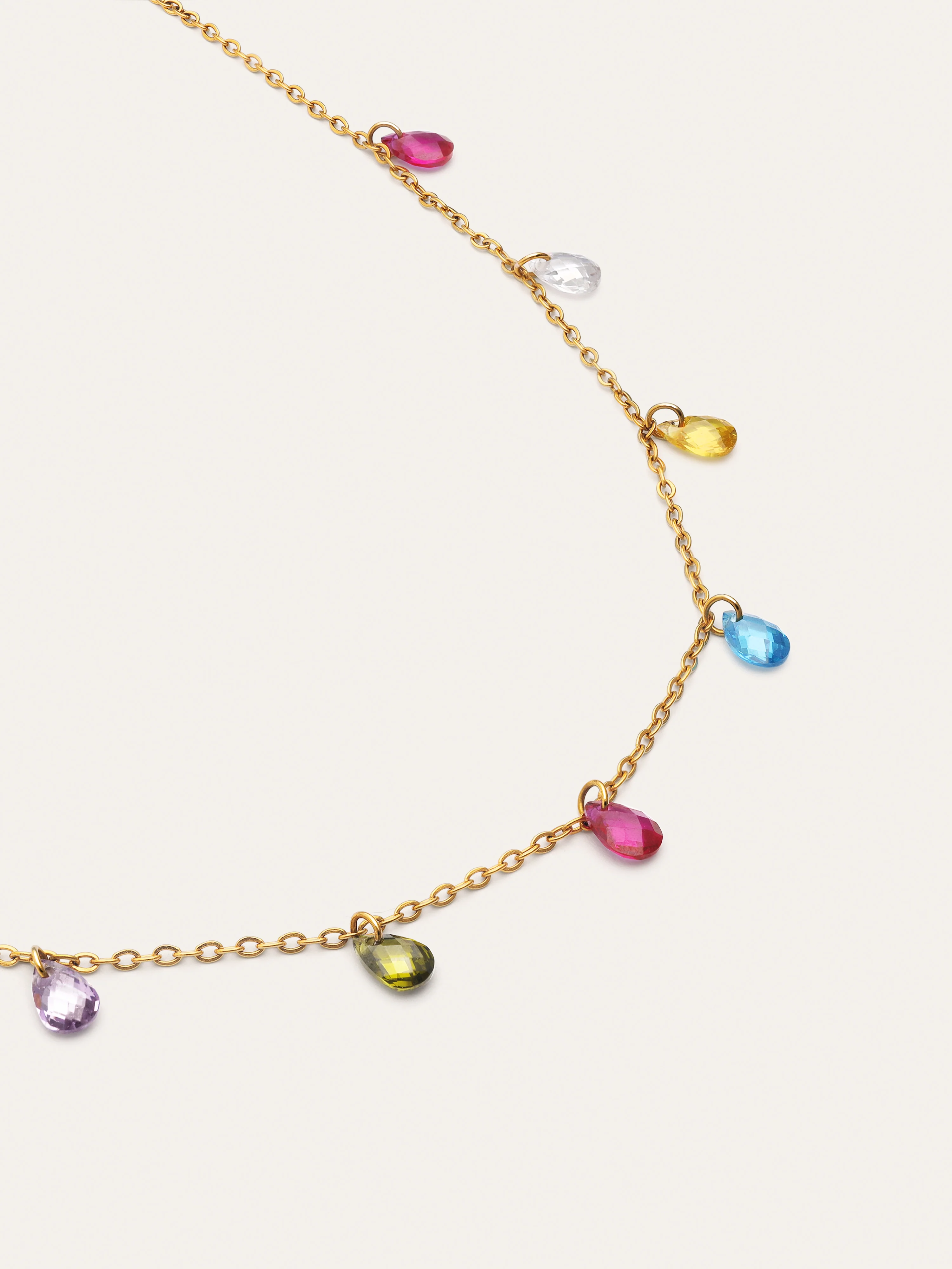 Collar Xiqueta Meua Colors Acero Baño Oro - Image 3