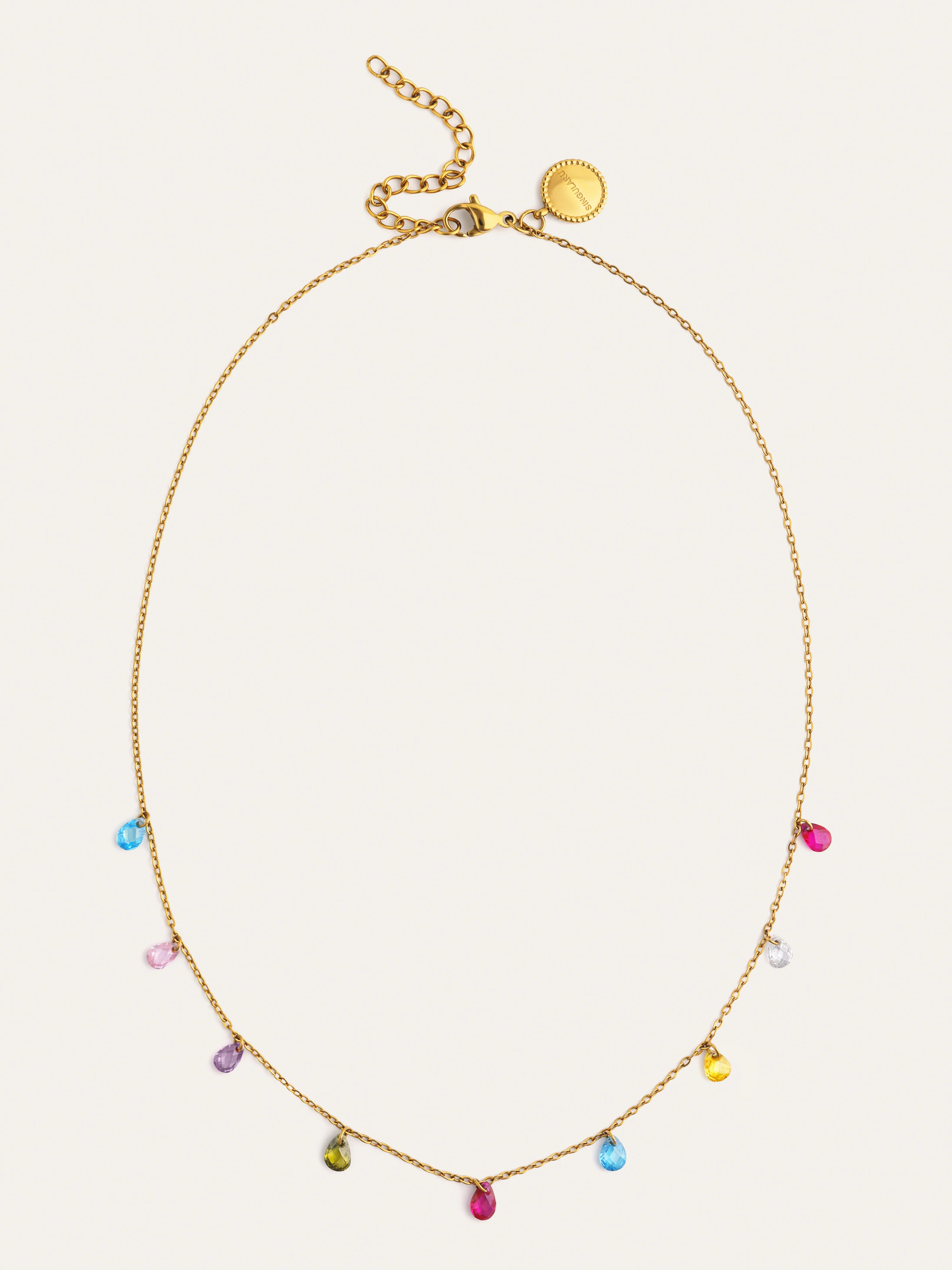 Collar Xiqueta Meua Colors Acero Baño Oro - Image 7