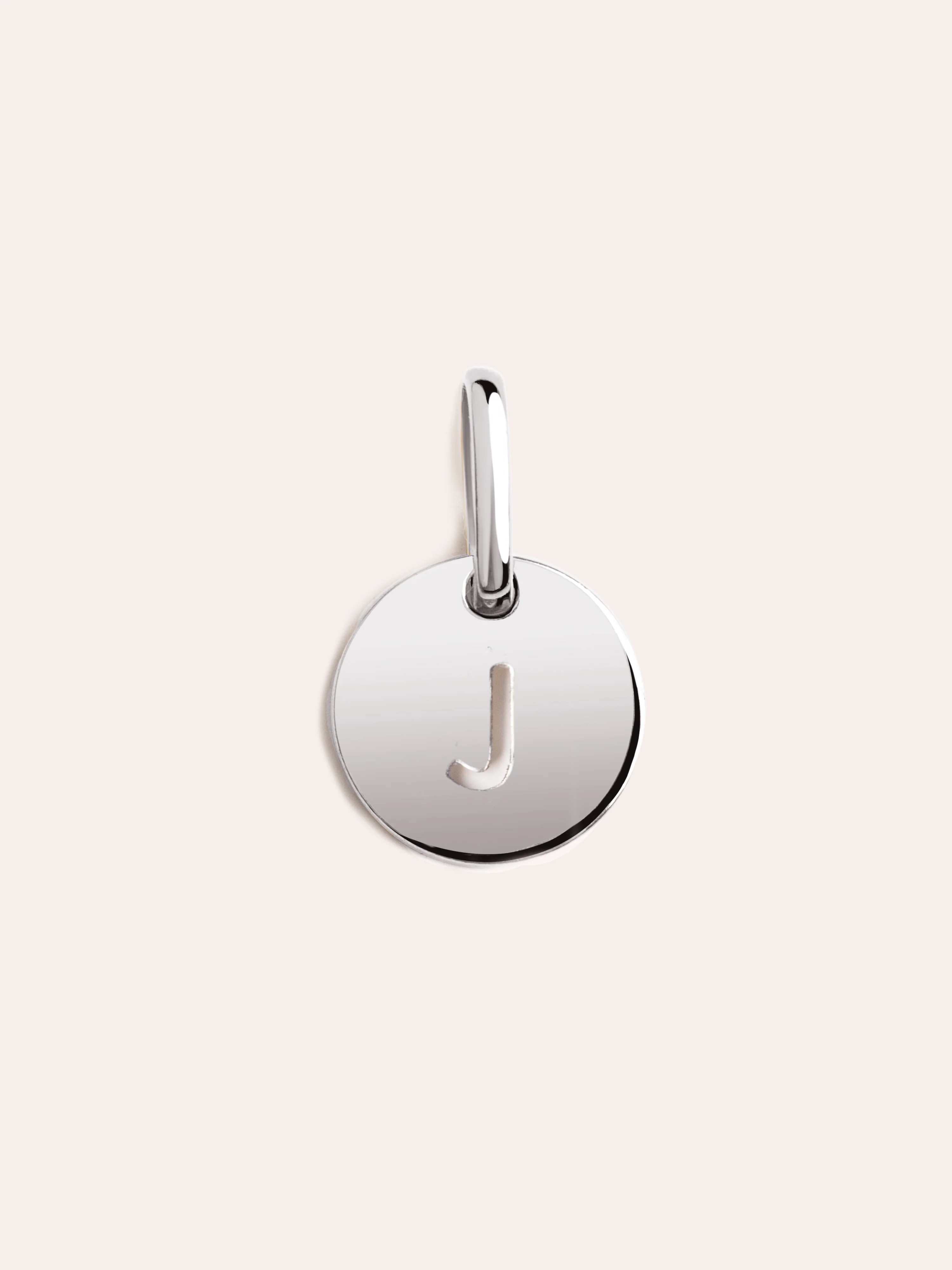 Mini Medallion Letter Plata - Image 6