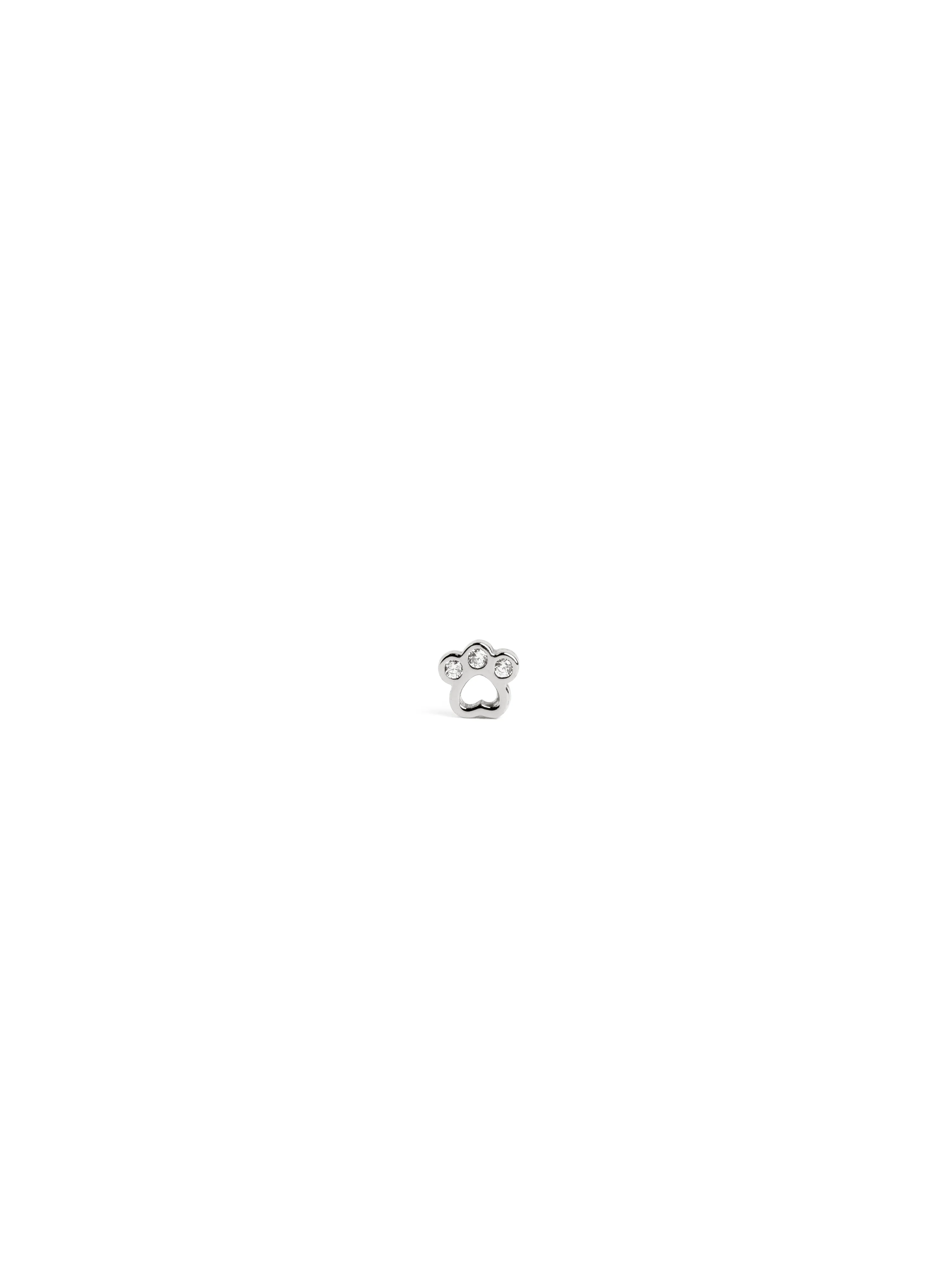 Pendiente Suelto Mini Paw Plata - Image 3