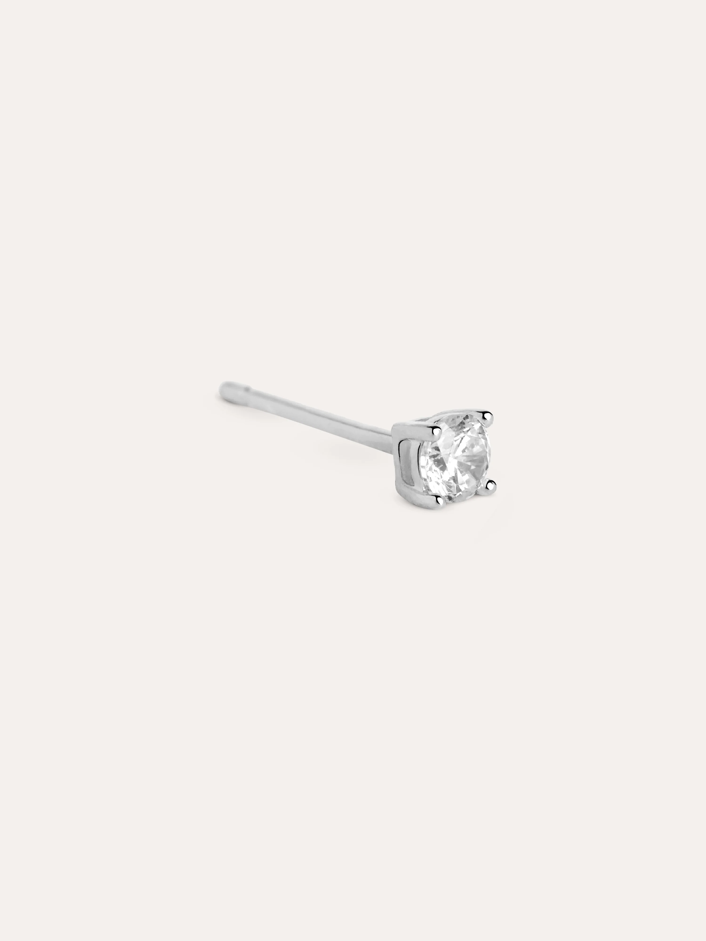 Pendiente Suelto Mini Spark Plata - Image 3