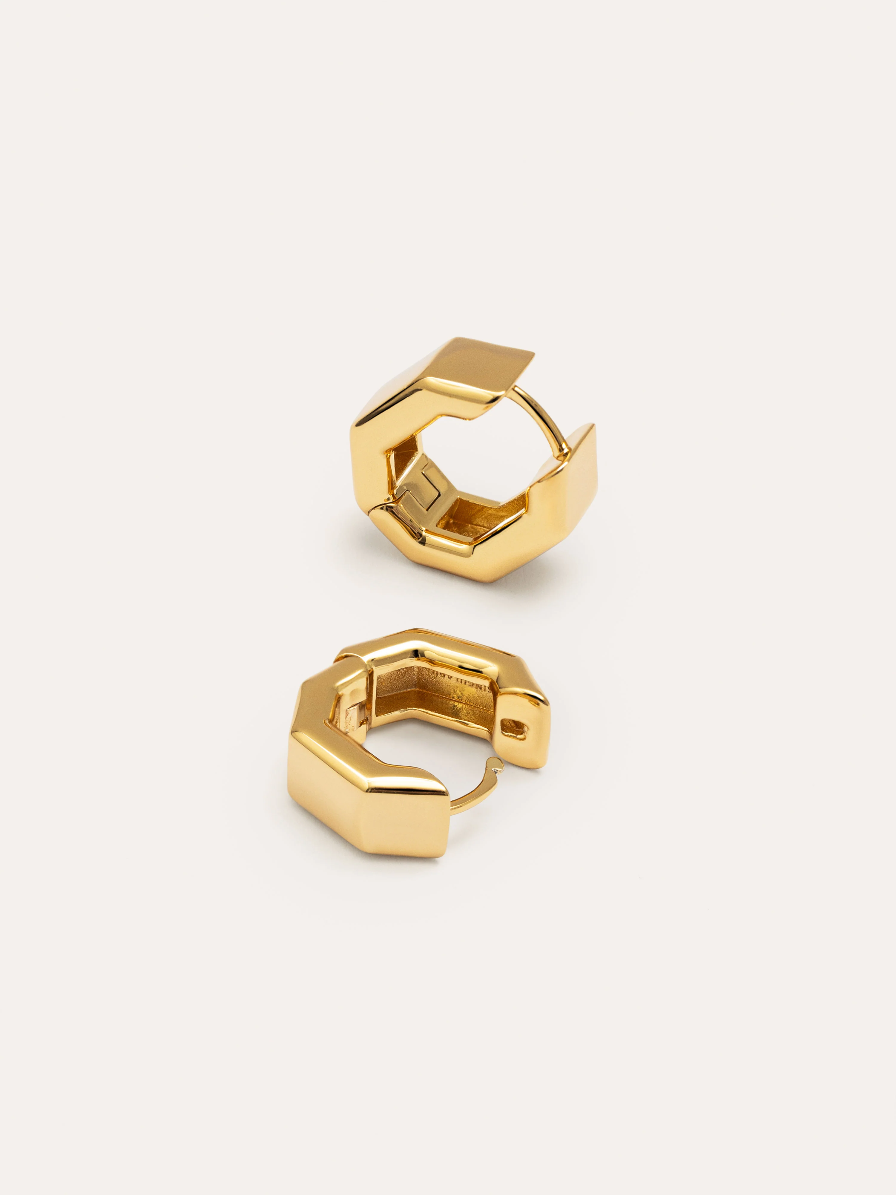 Pendientes Allegra Baño Oro - Image 3