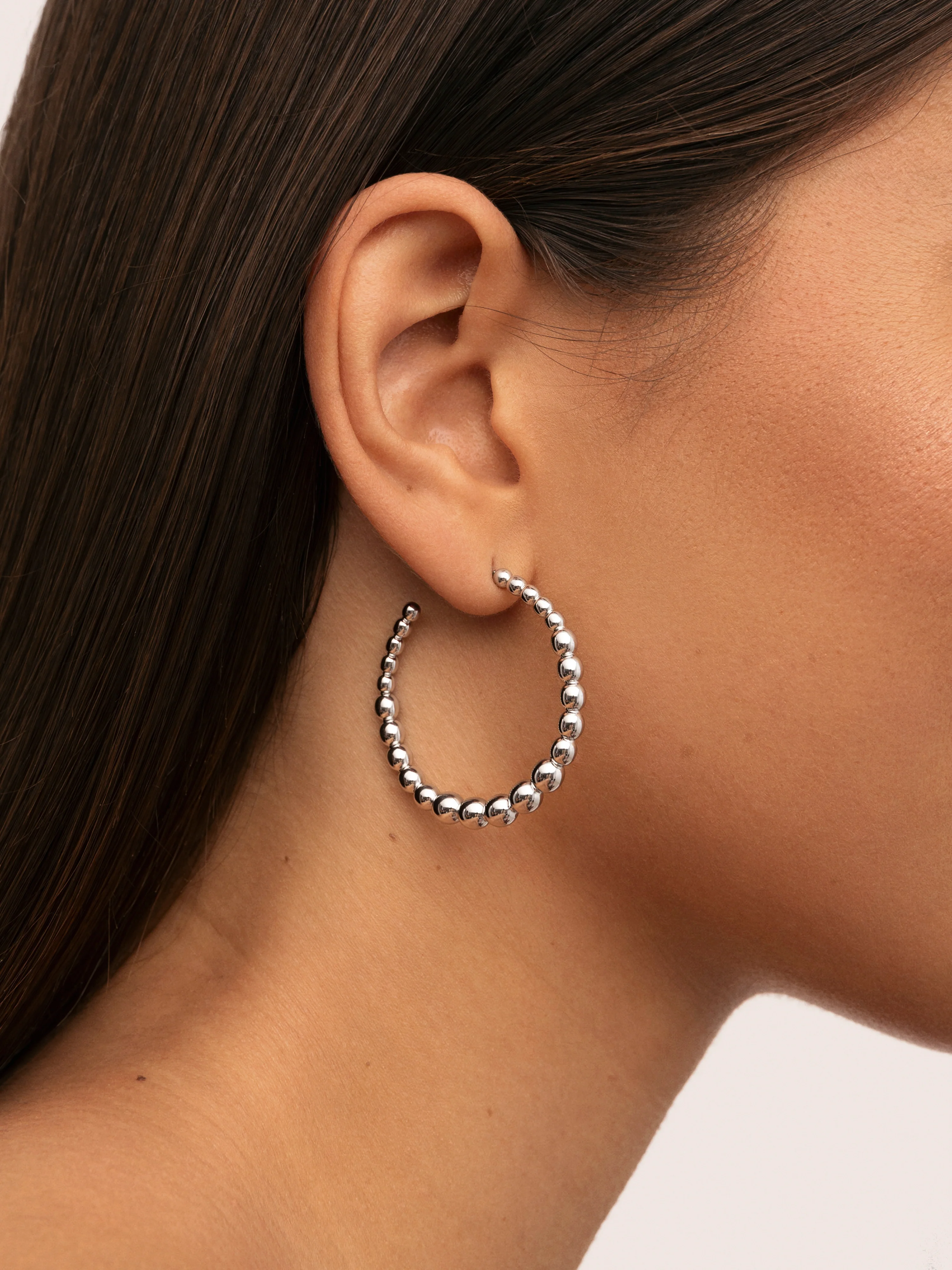 Pendientes Aro Bomb Acero - Image 2