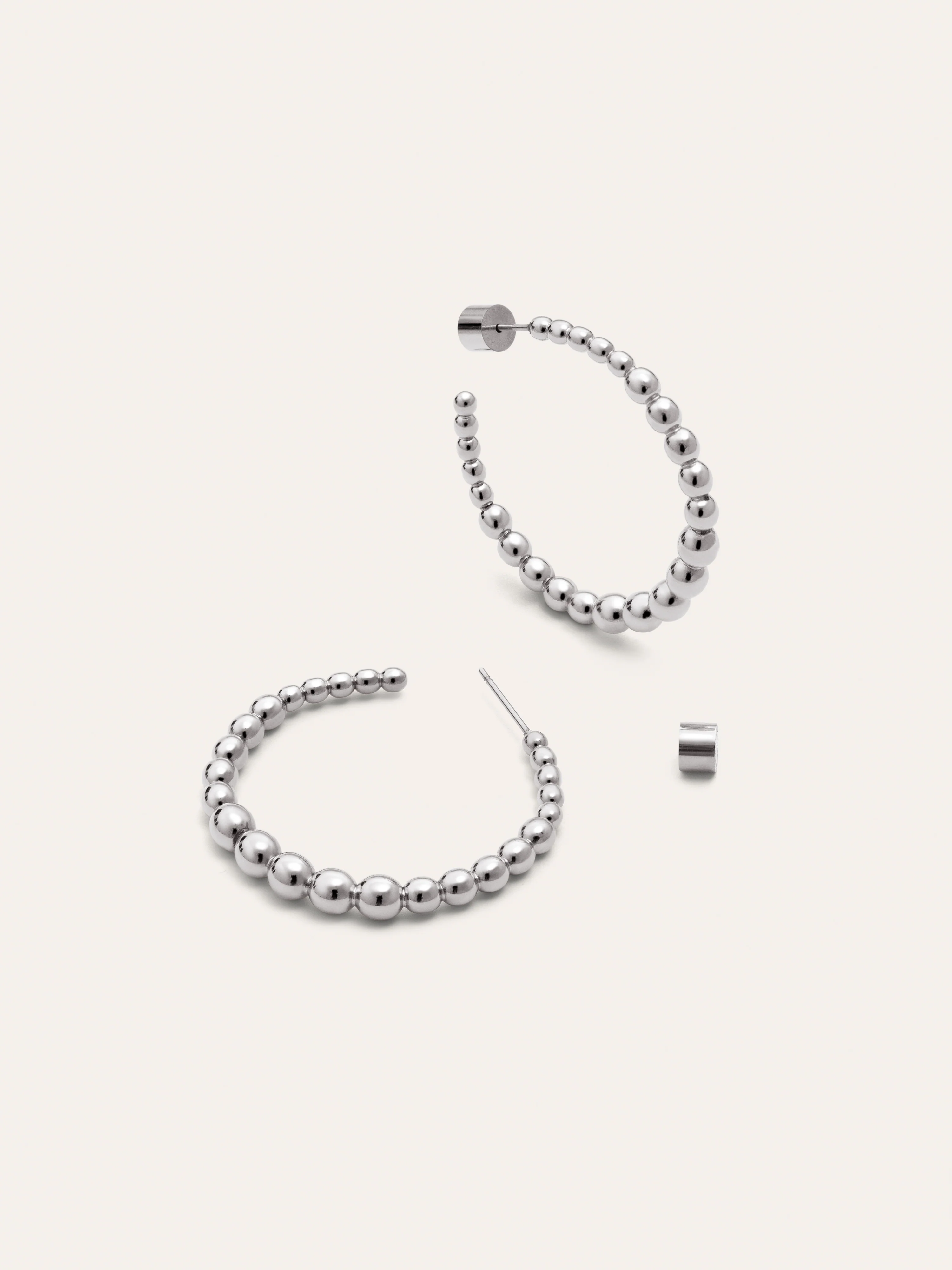Pendientes Aro Bomb Acero - Image 3