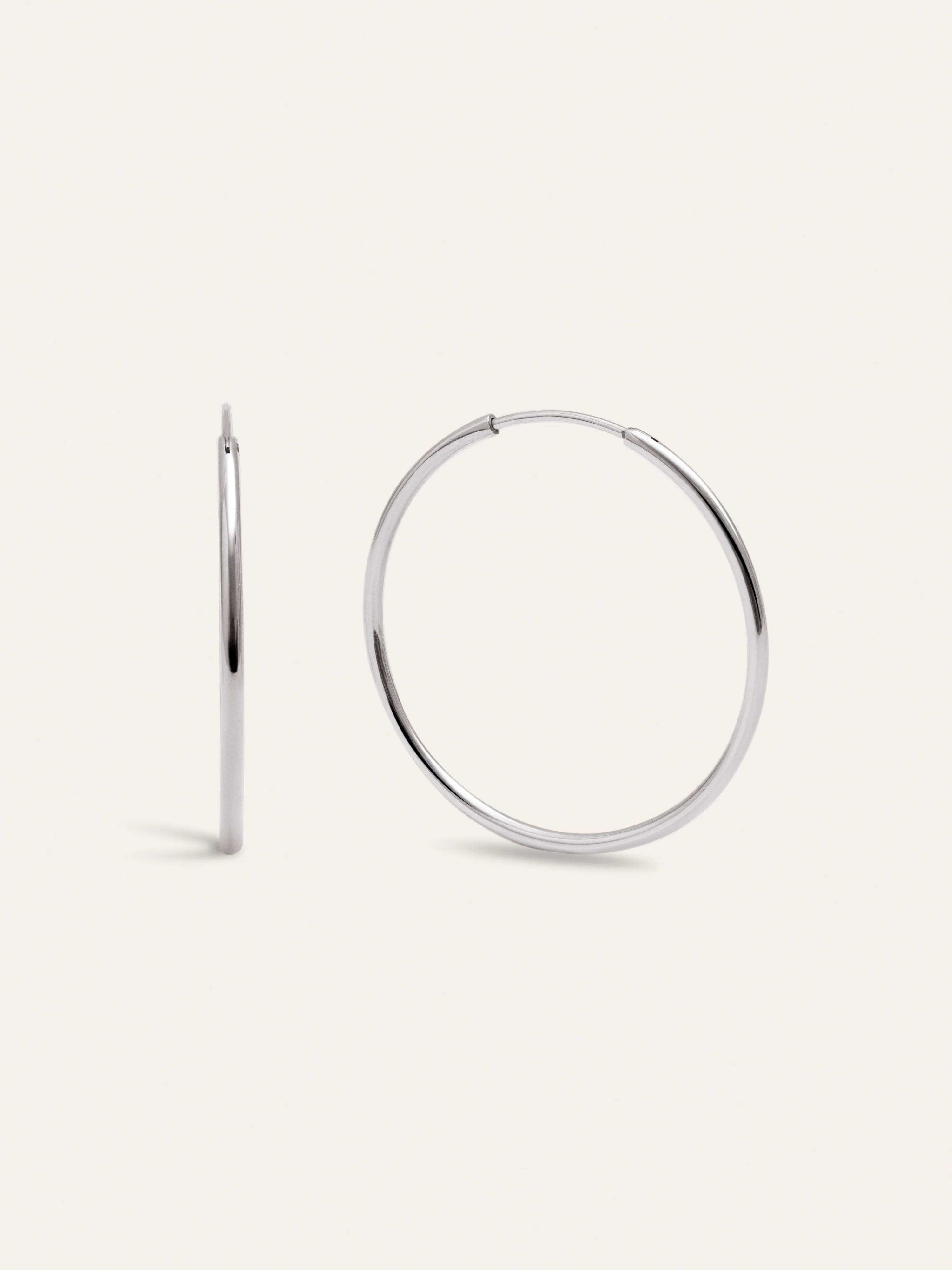 Pendientes Aro Maria L Acero