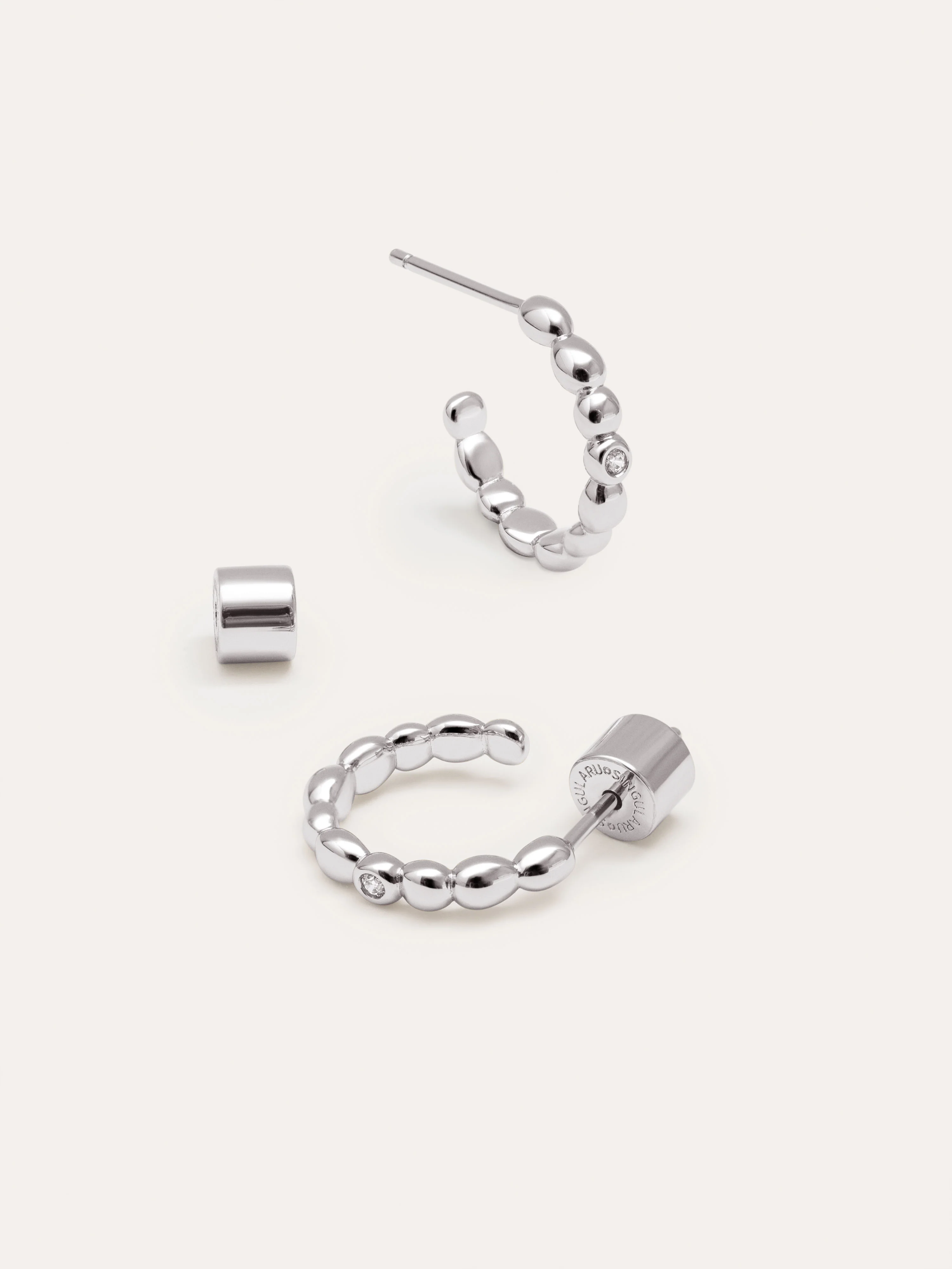 Pendientes Aro Pebble Spark - Image 3