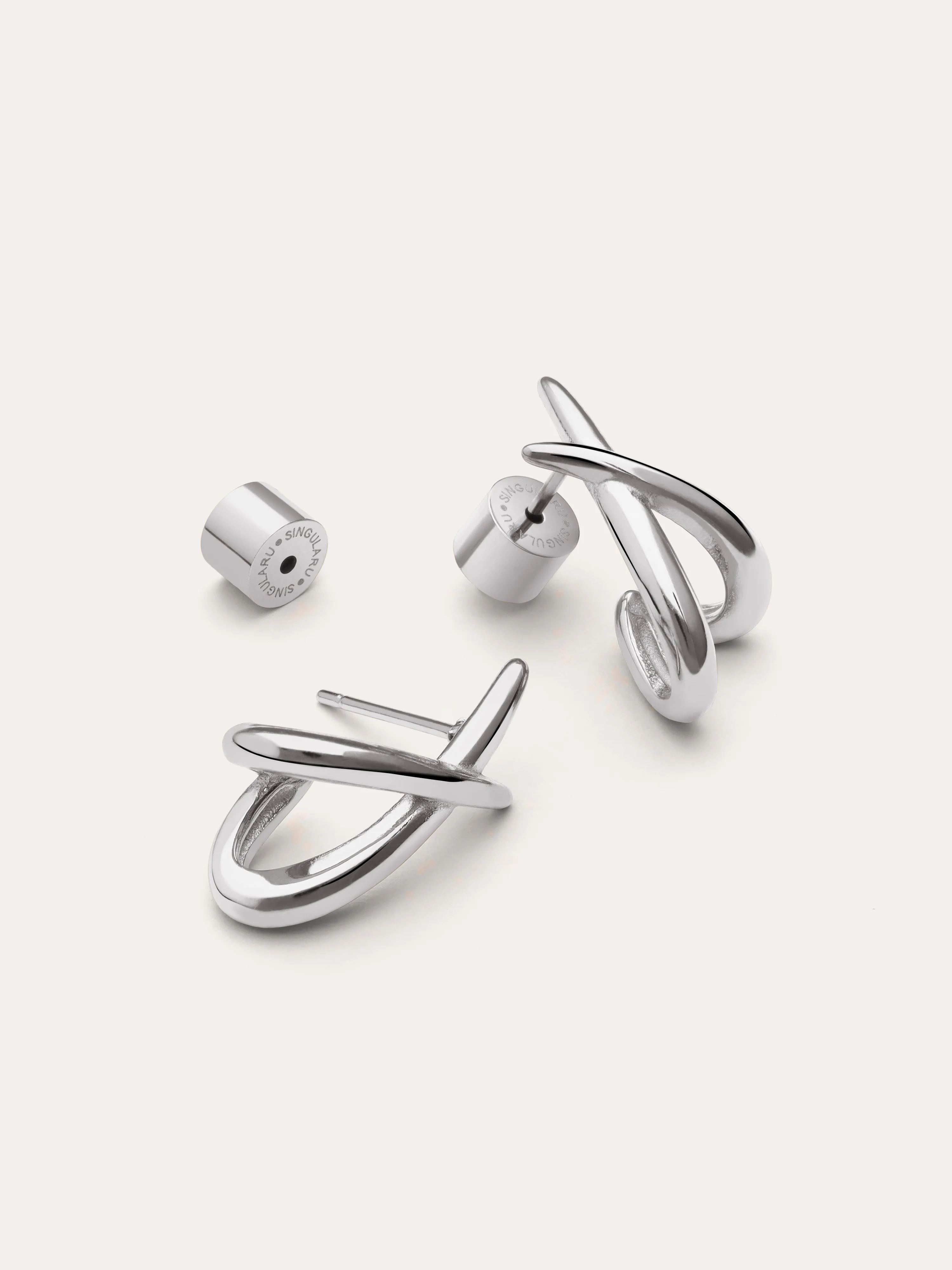 Pendientes Emma Acero - Image 3