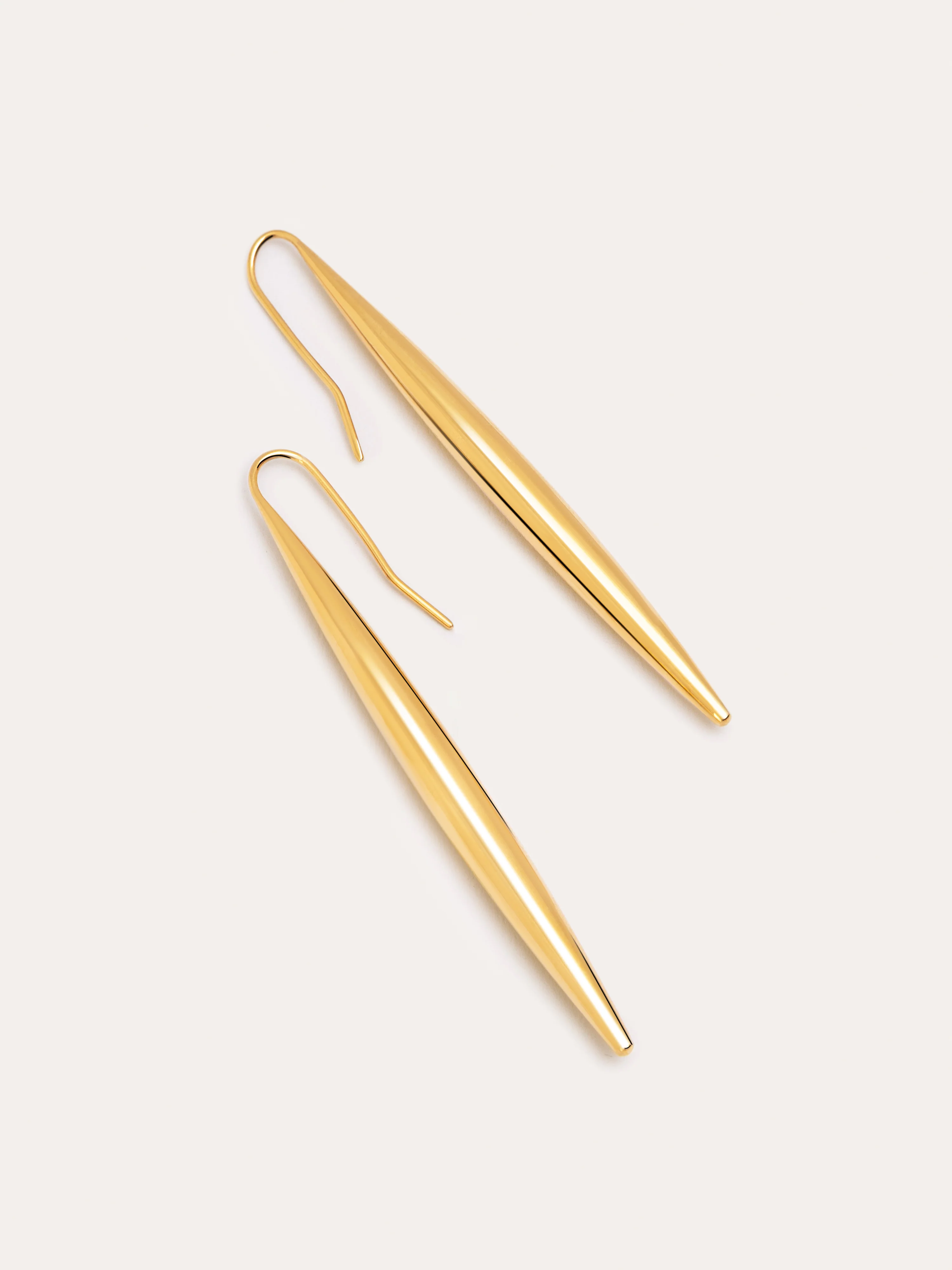 Pendientes Irati Acero Baño Oro - Image 3