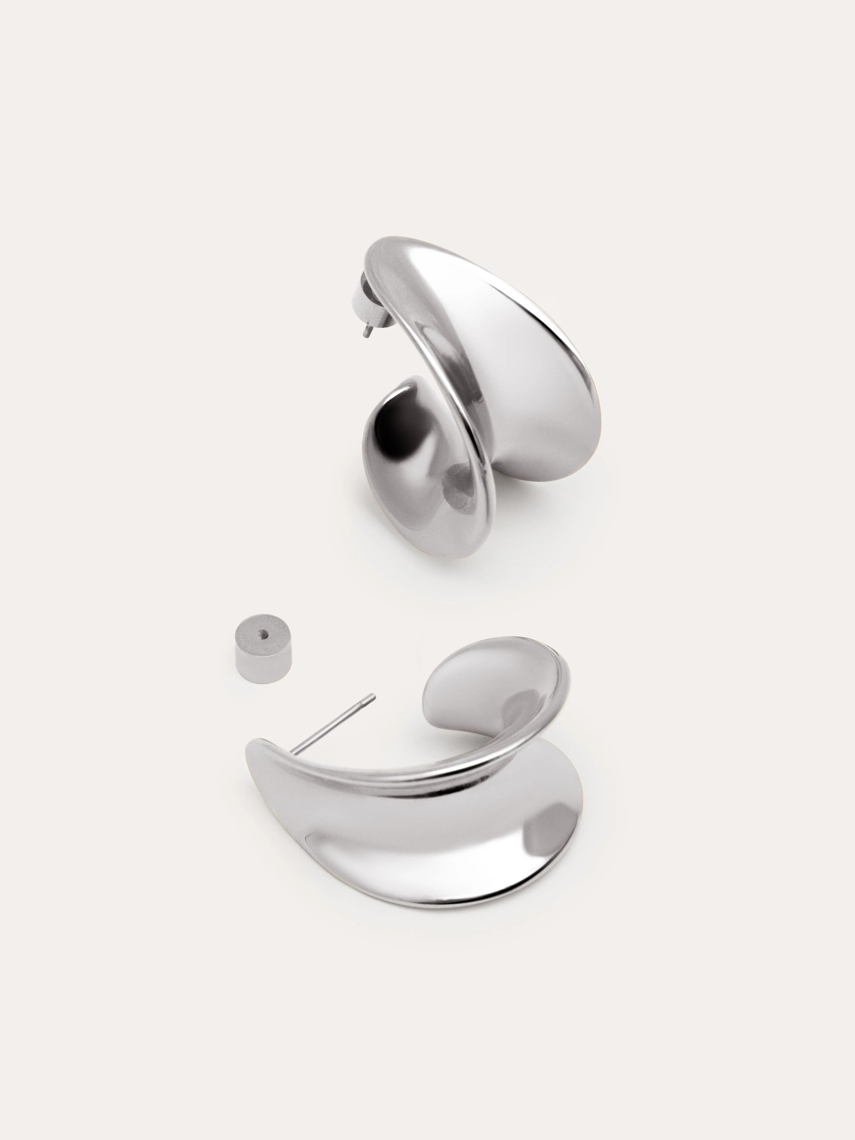 Pendientes Lucy Acero - Image 3
