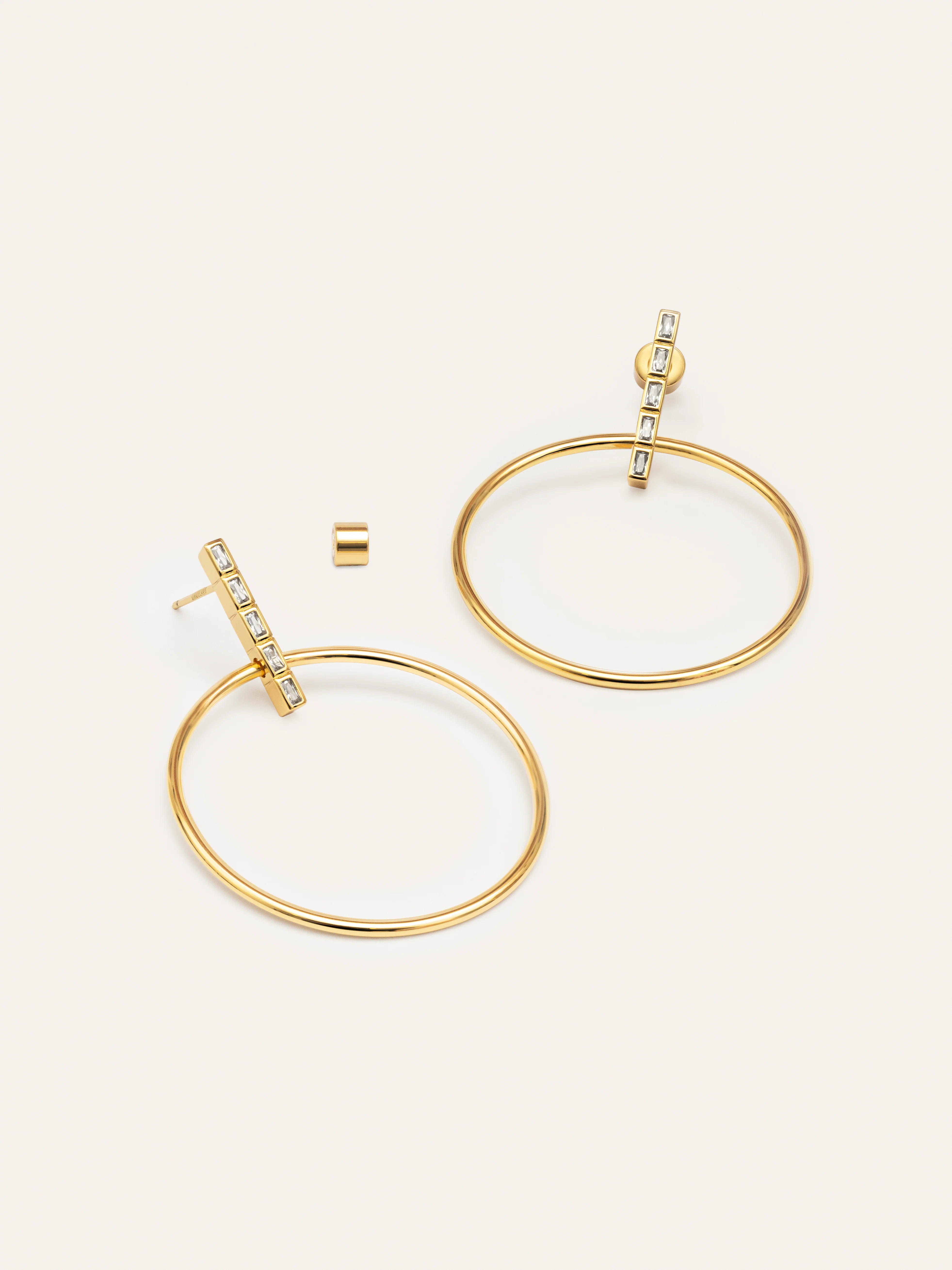 Pendientes Ophelia Baño Oro - Image 3