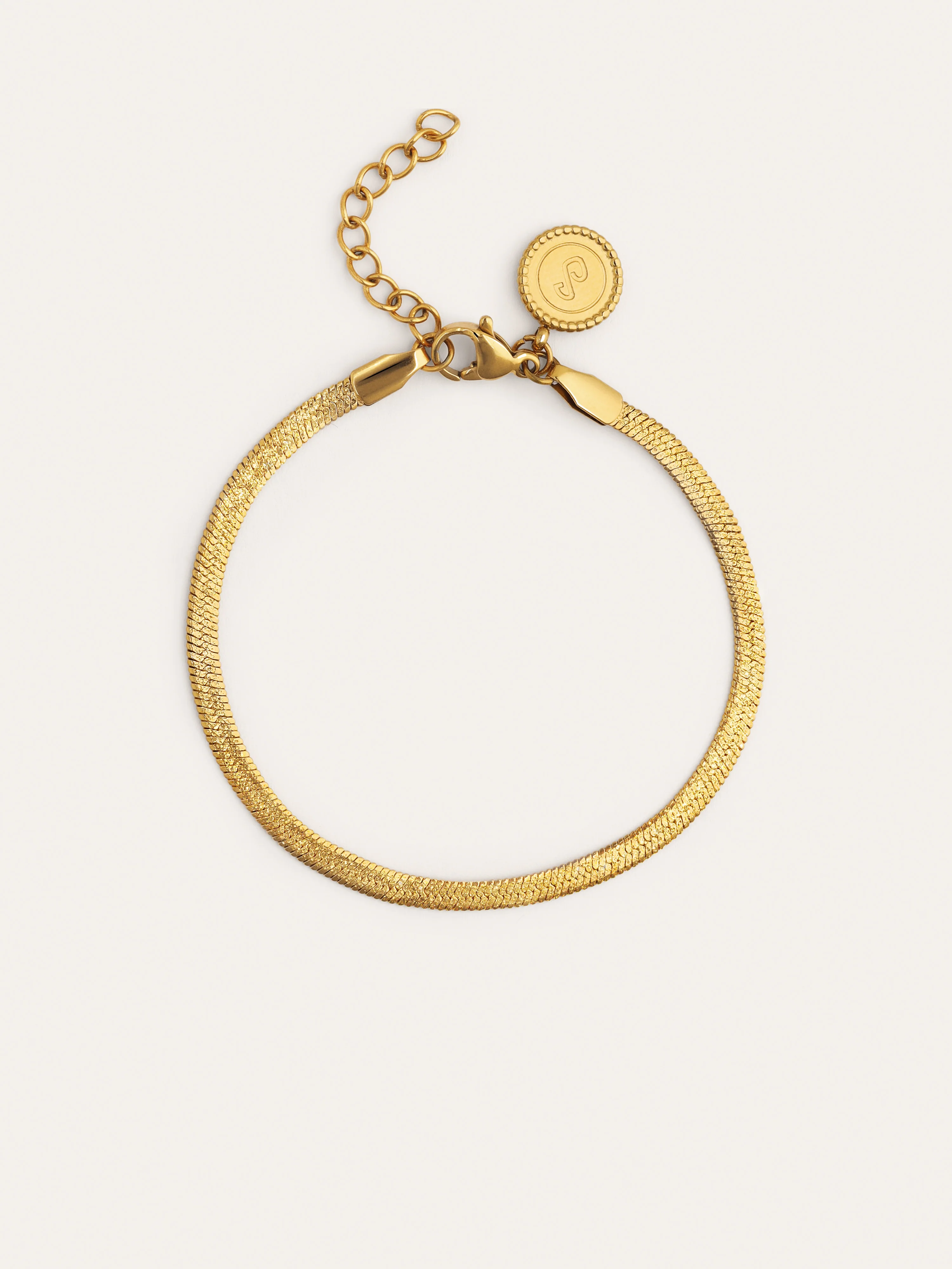 Pulsera Lisse Sparkling Acero Baño Oro