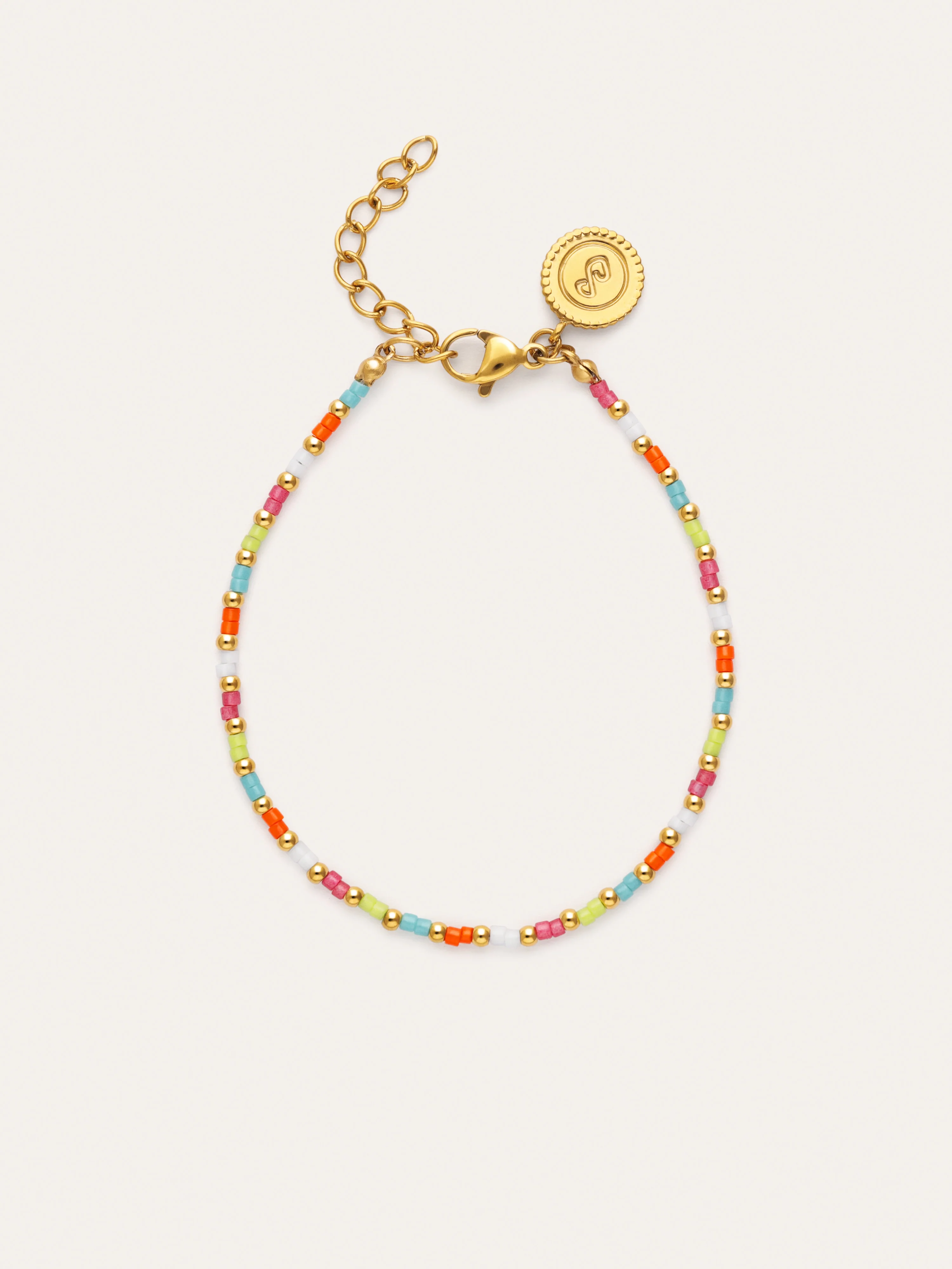 Pulsera Lumi Colors Acero Baño Oro