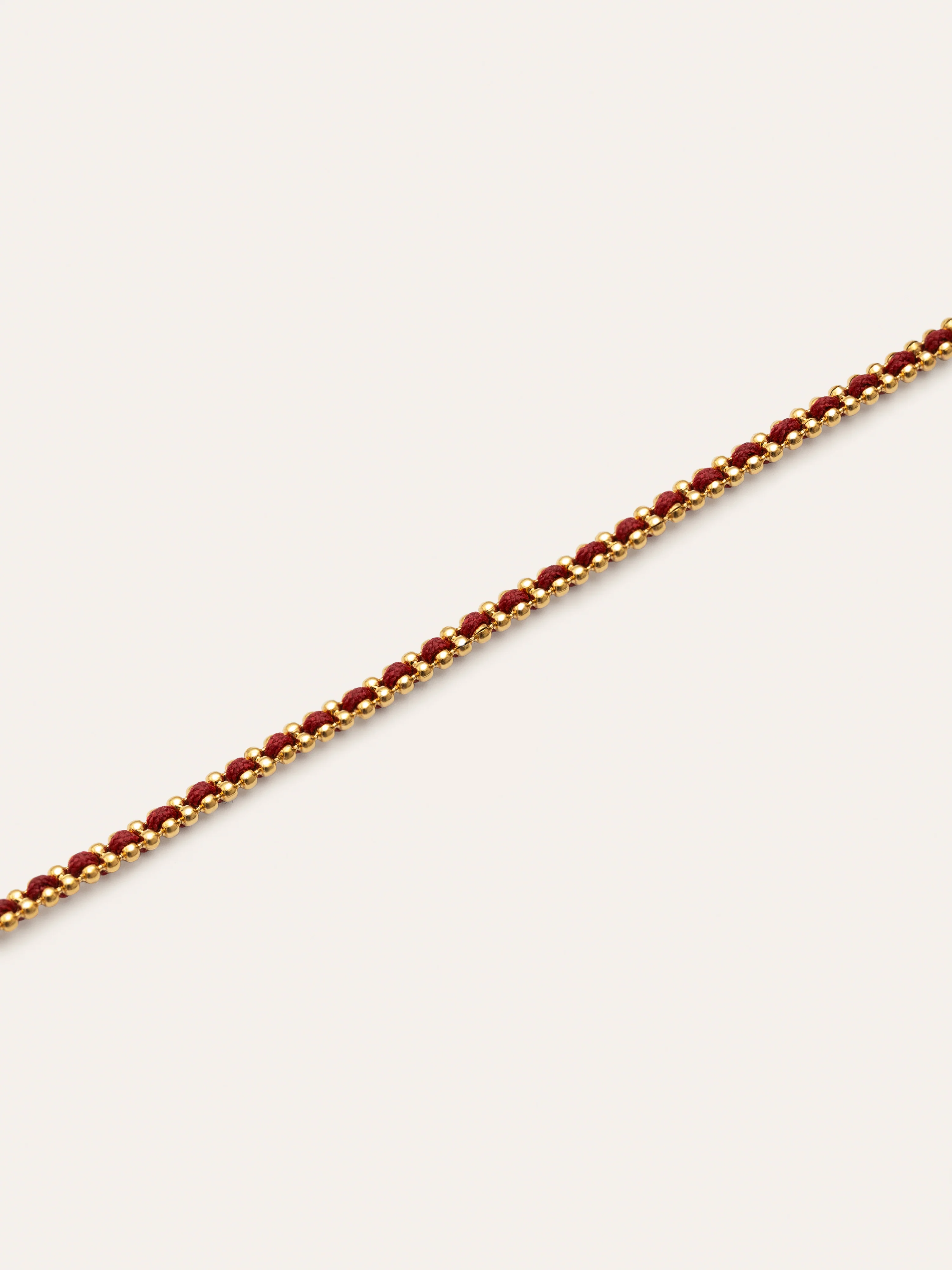 Pulsera Morgana Red Acero Baño Oro - Image 3