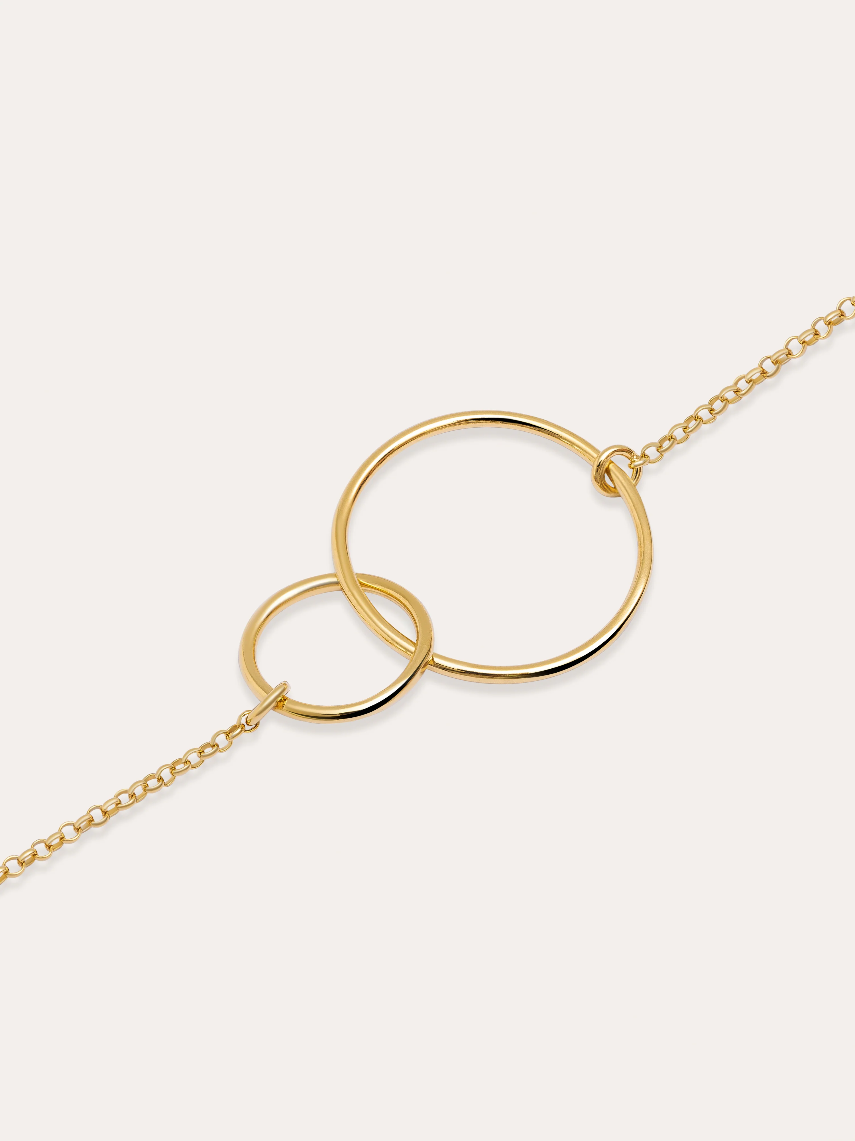Pulsera Sister Plata Baño Oro - Image 3